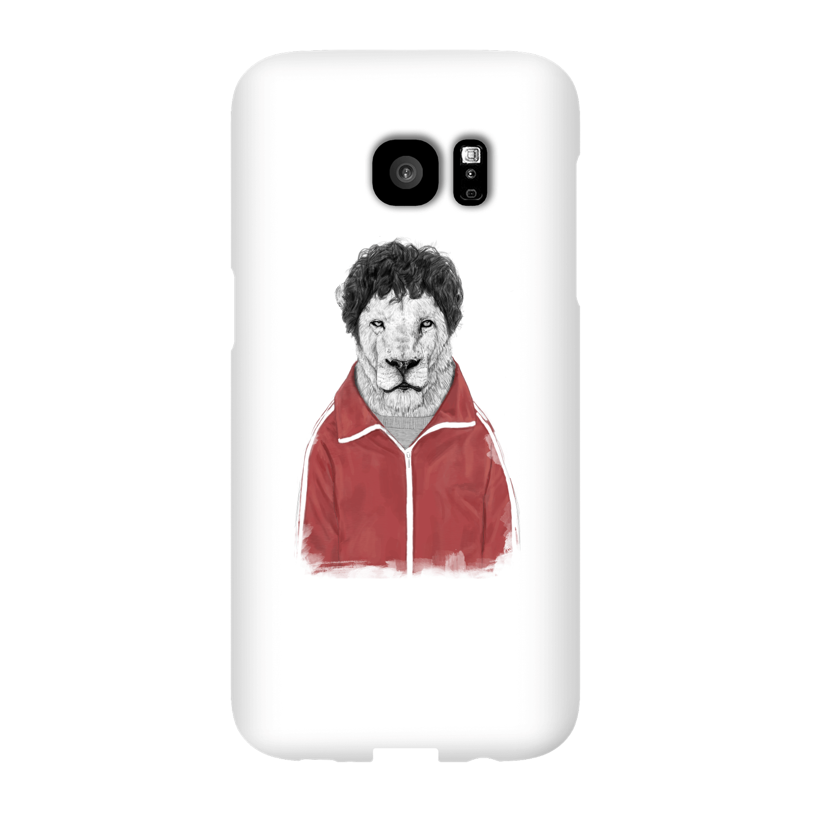 Balazs Solti Sporty Lion Phone Case for iPhone and Android - Samsung S7 Edge - Snap Case - Matte