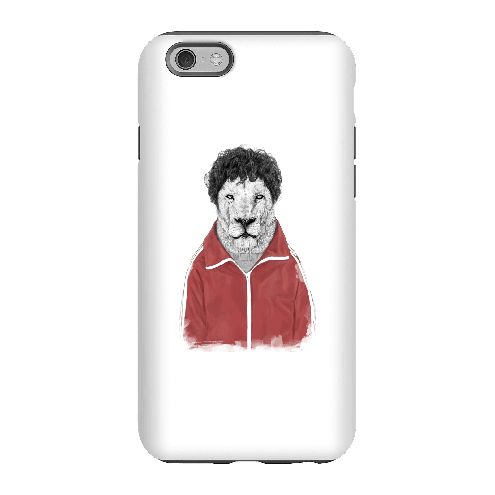 Balazs Solti Sporty Lion Phone Case for iPhone and Android - iPhone 6S - Tough Case - Matte