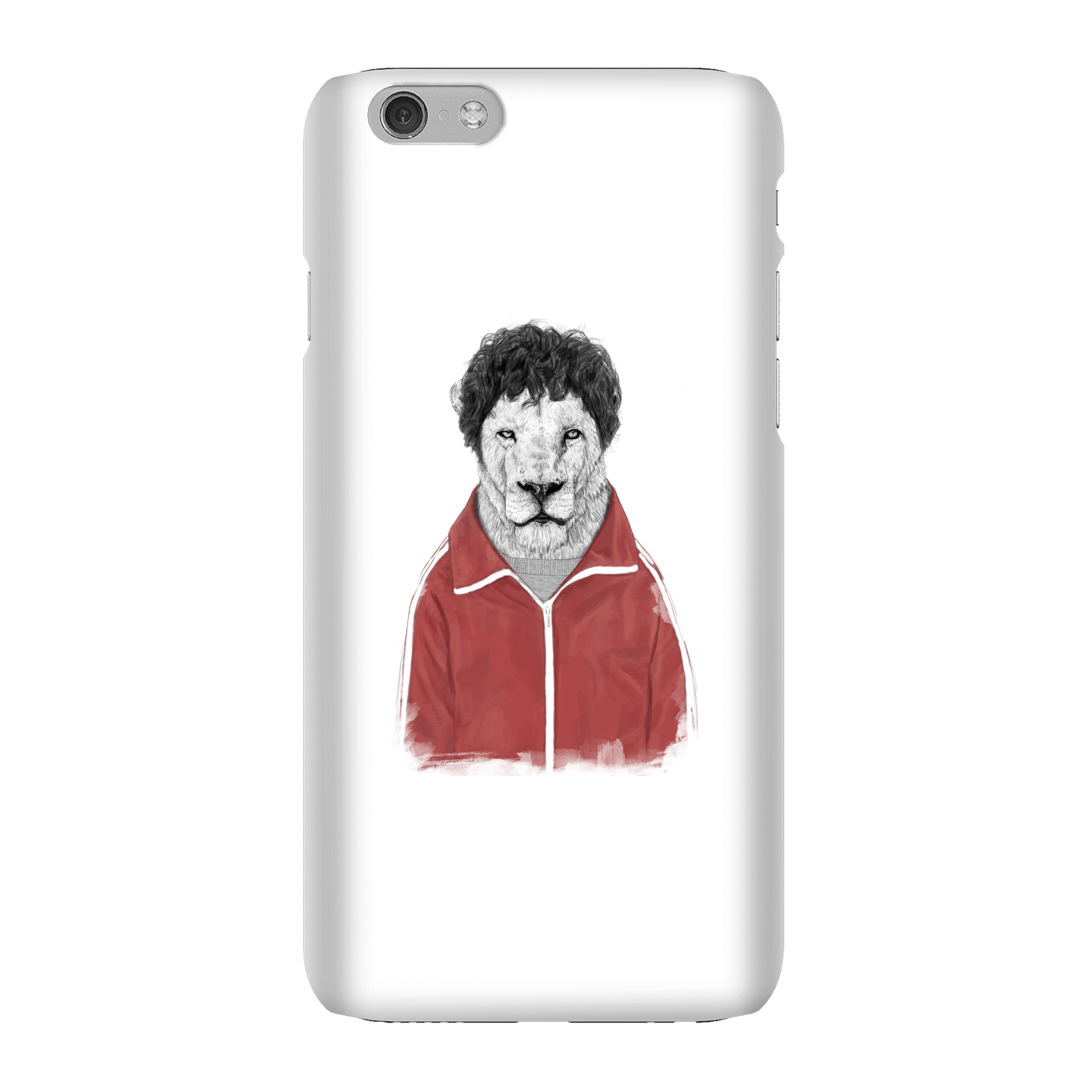Balazs Solti Sporty Lion Phone Case for iPhone and Android - iPhone 6 - Snap Case - Gloss