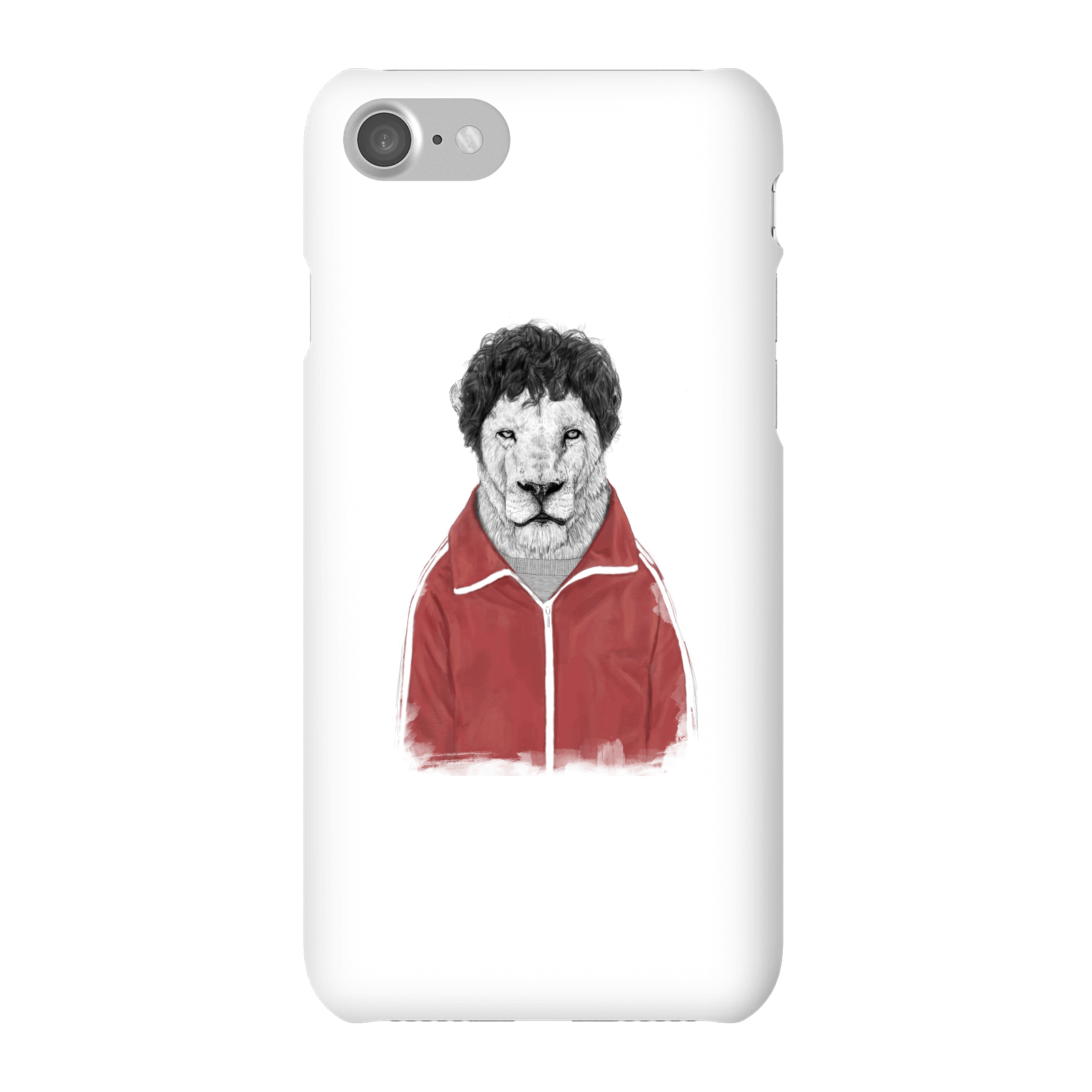 Balazs Solti Sporty Lion Phone Case for iPhone and Android - iPhone 7 - Snap Case - Gloss