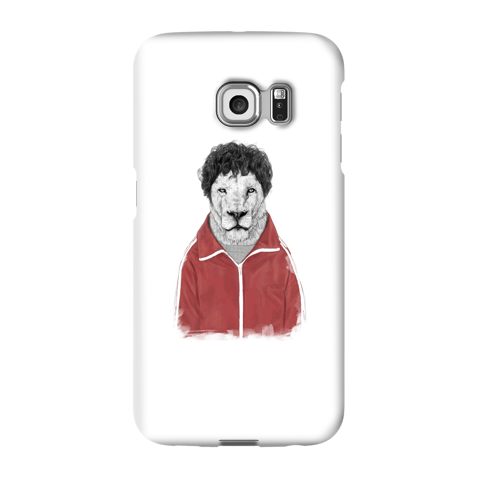 Balazs Solti Sporty Lion Phone Case for iPhone and Android - Samsung S6 Edge Plus - Snap Case - Gloss