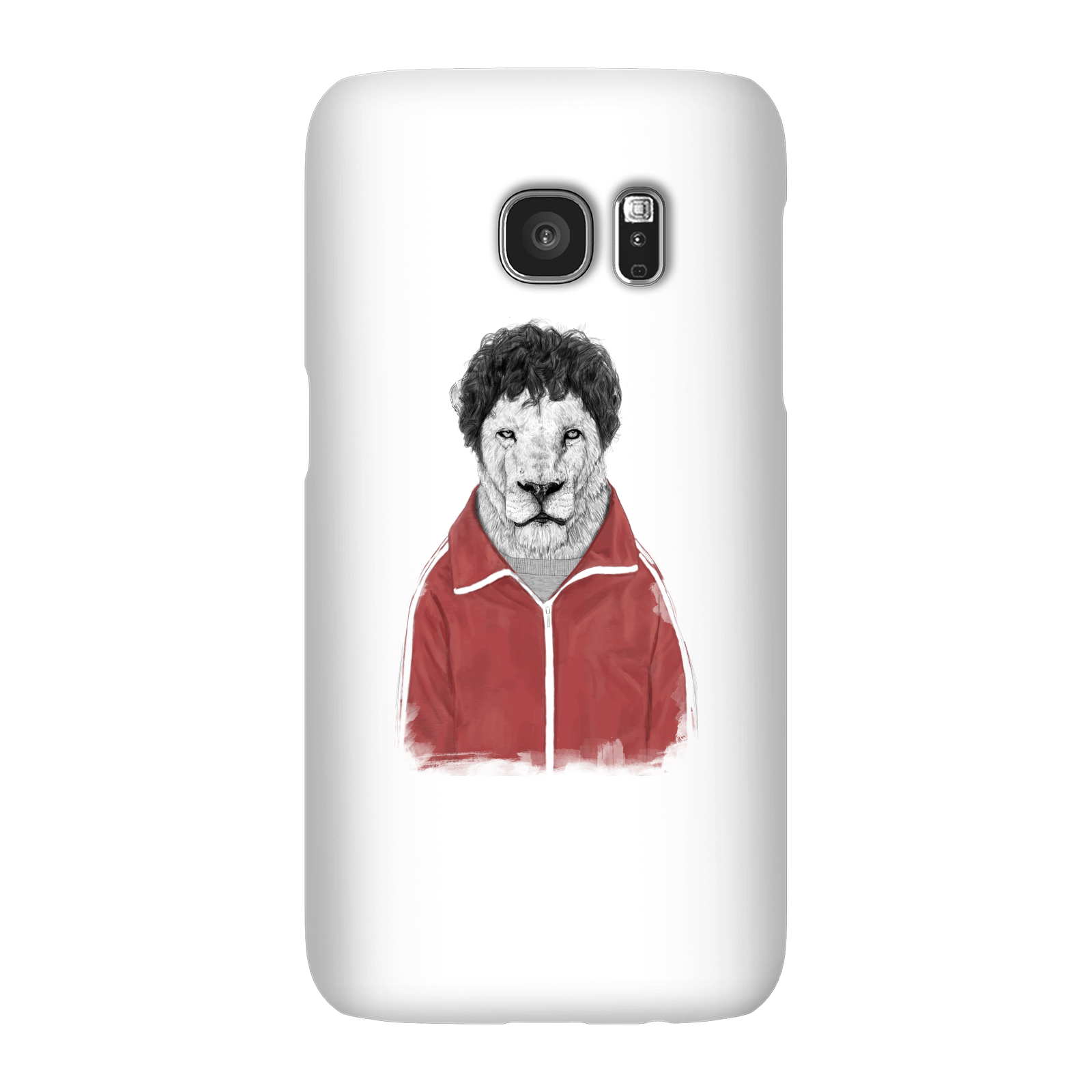 Balazs Solti Sporty Lion Phone Case for iPhone and Android - Samsung S7 - Snap Case - Gloss