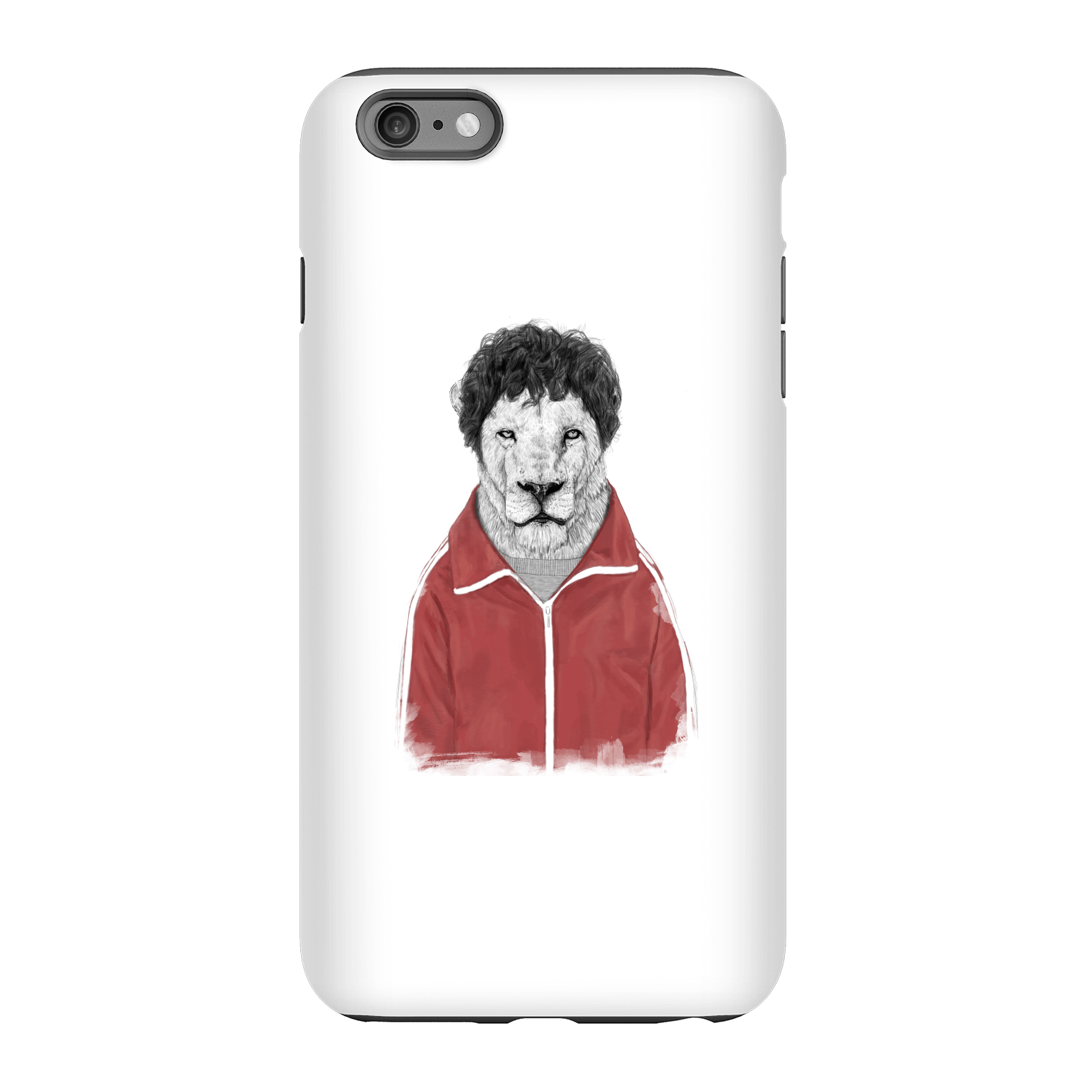 Balazs Solti Sporty Lion Phone Case for iPhone and Android - iPhone 6 Plus - Tough Case - Gloss
