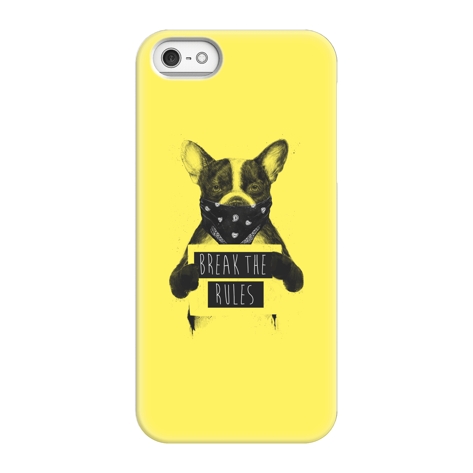 Balazs Solti Break The Rules Phone Case for iPhone and Android - iPhone 5/5s - Snap Case - Matte