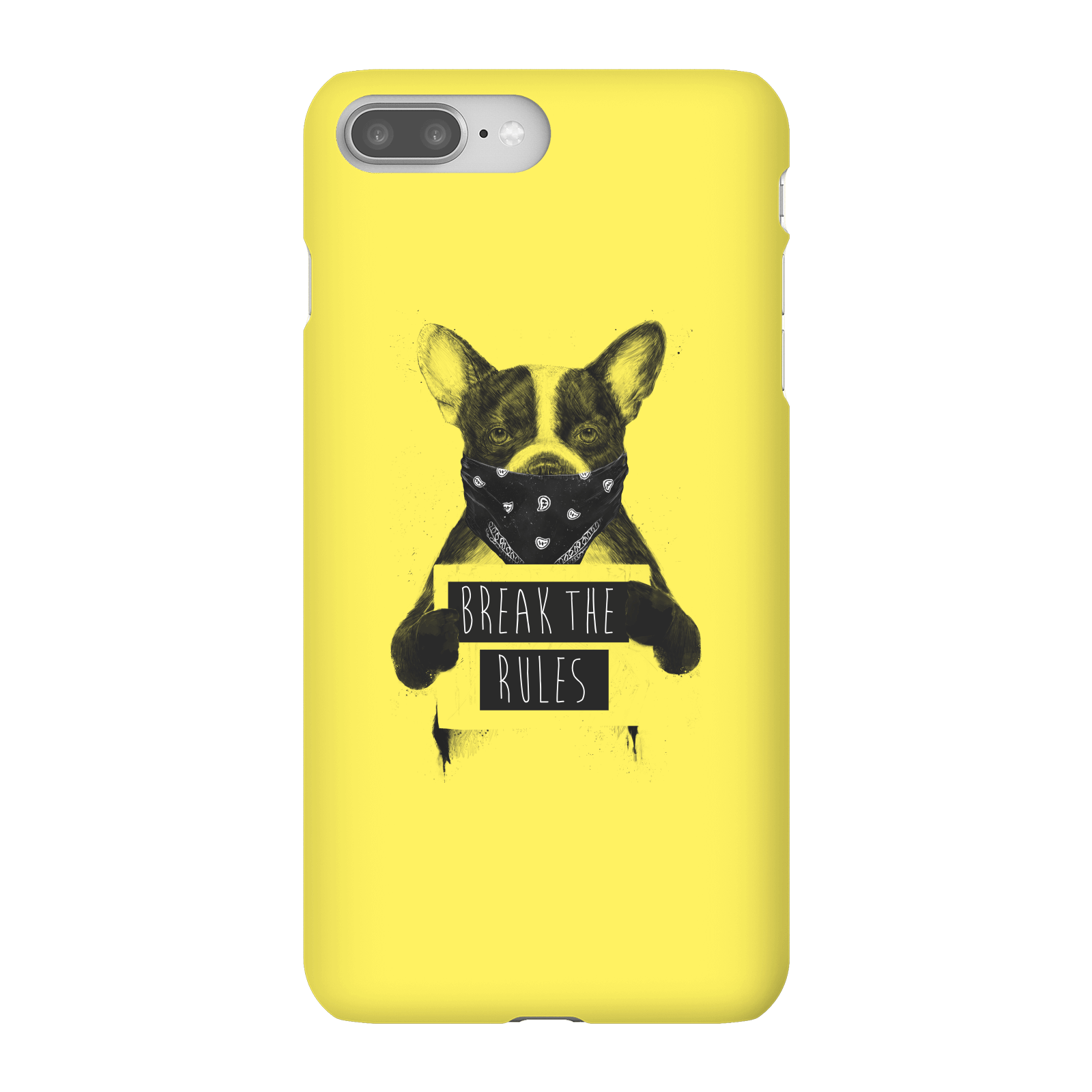 Balazs Solti Break The Rules Phone Case for iPhone and Android - iPhone 8 Plus - Snap Case - Matte