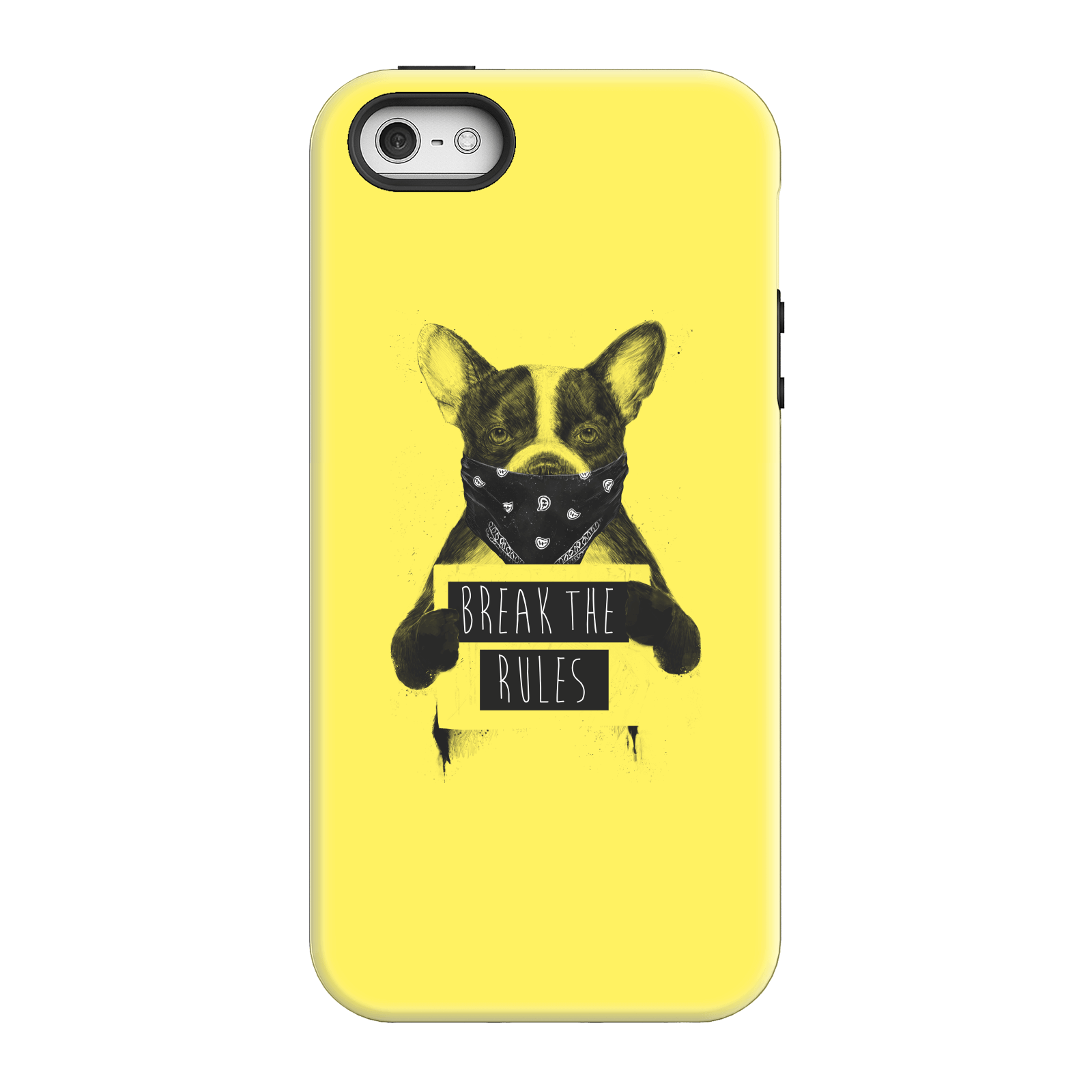 Balazs Solti Break The Rules Phone Case for iPhone and Android - iPhone 5/5s - Tough Case - Matte