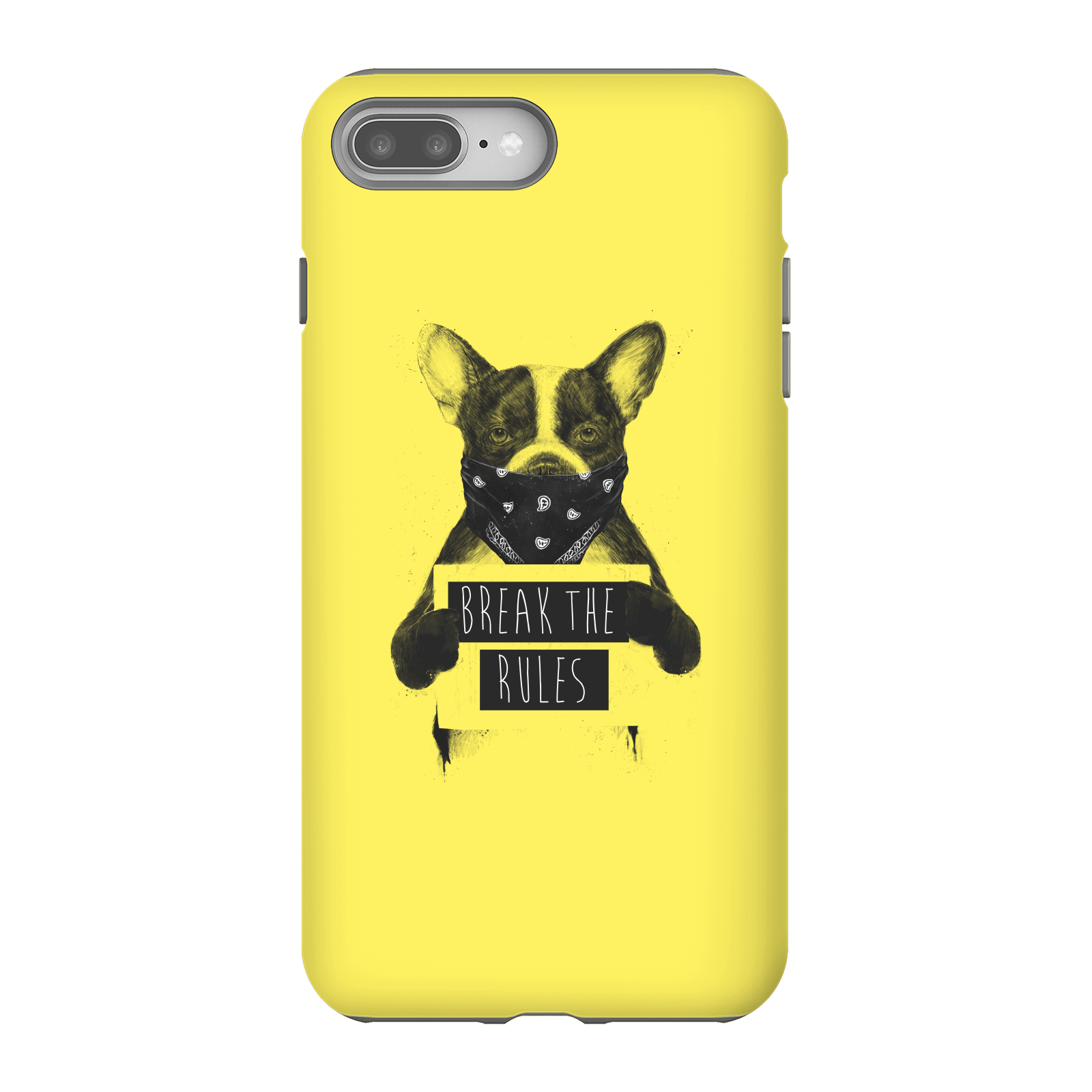 Balazs Solti Break The Rules Phone Case for iPhone and Android - iPhone 8 Plus - Tough Case - Matte