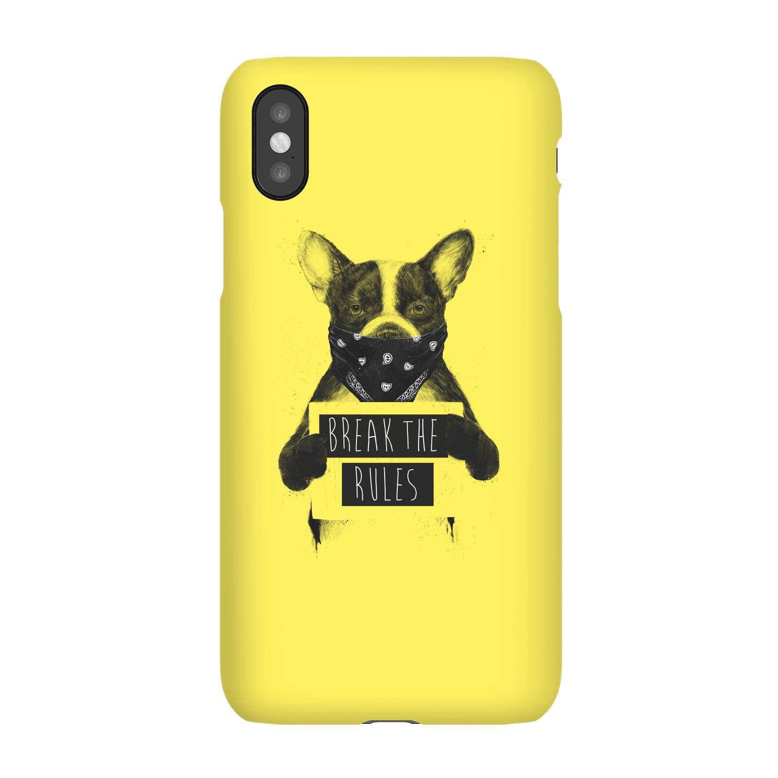 Balazs Solti Break The Rules Phone Case for iPhone and Android - iPhone X - Snap Case - Gloss