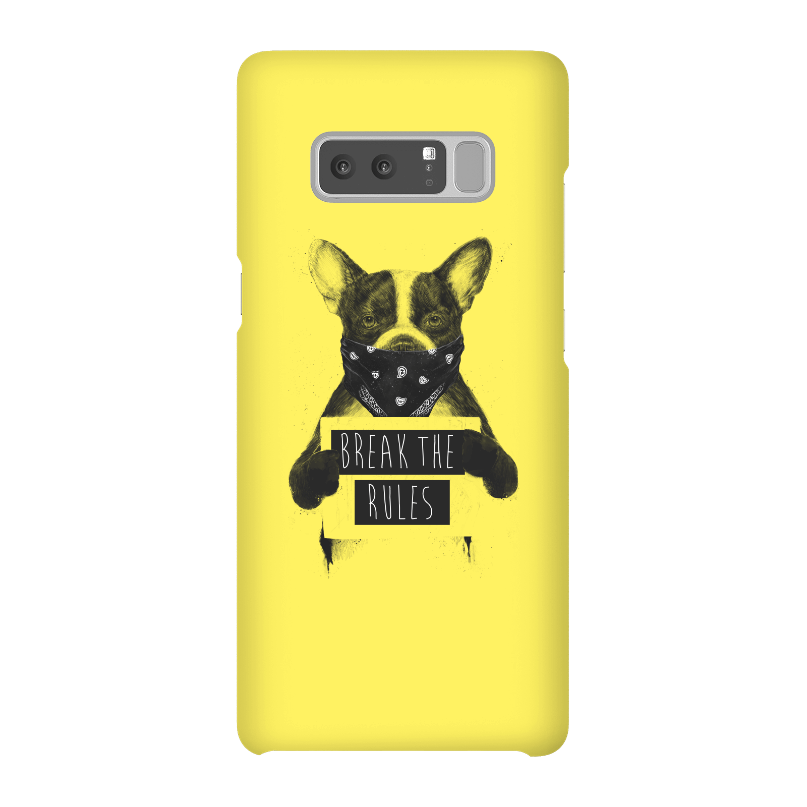 Balazs Solti Break The Rules Phone Case for iPhone and Android - Samsung Note 8 - Snap Case - Gloss