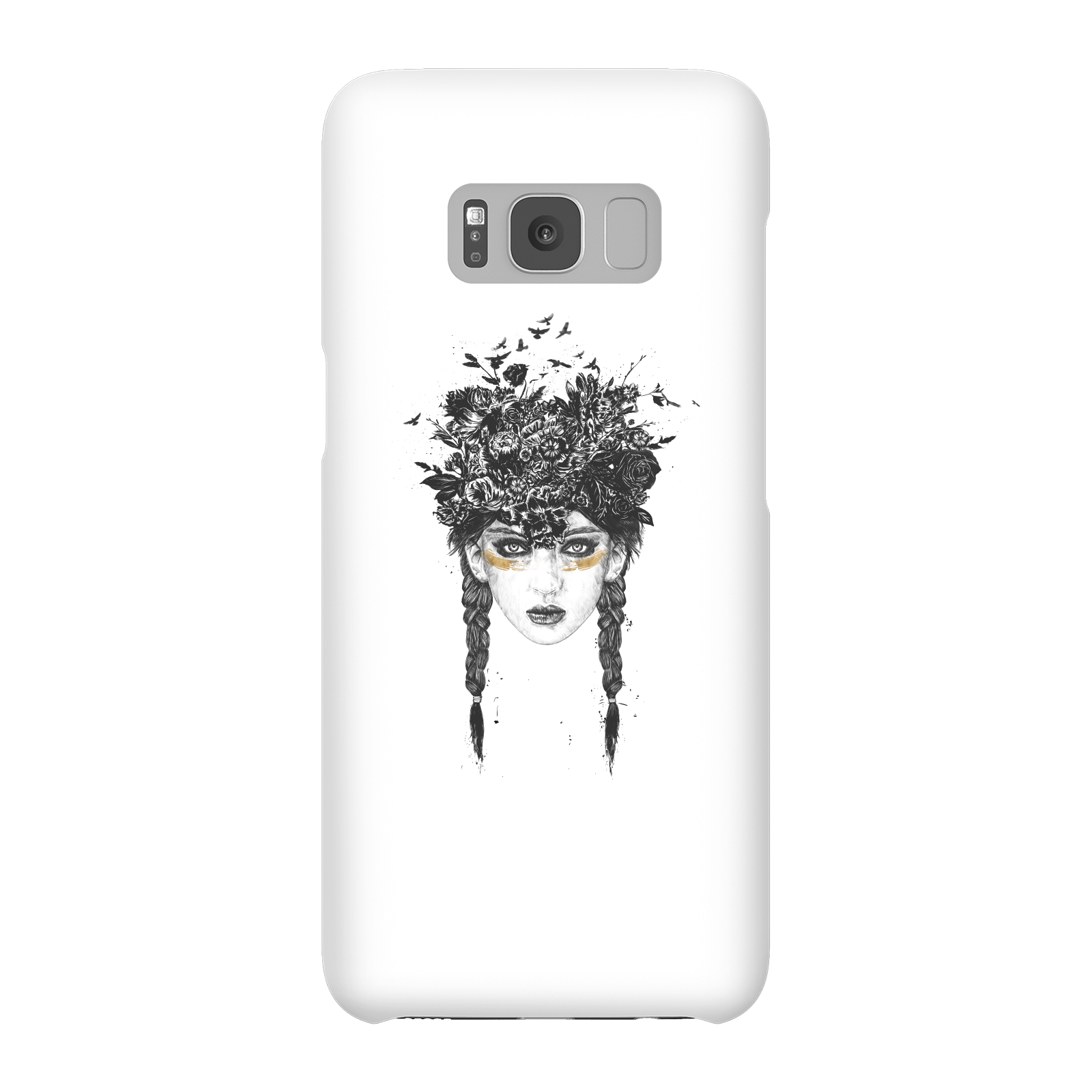 Balazs Solti Native Girl Phone Case for iPhone and Android - Samsung S8 - Snap Case - Gloss