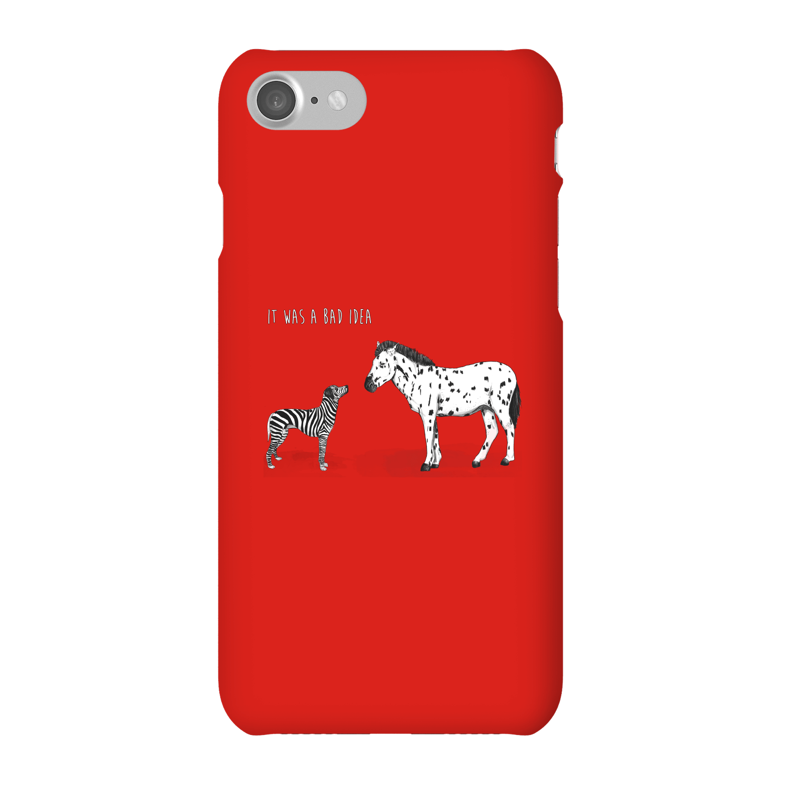 Balazs Solti It Was A Bad Idea Phone Case for iPhone and Android - iPhone 7 - Snap Case - Matte