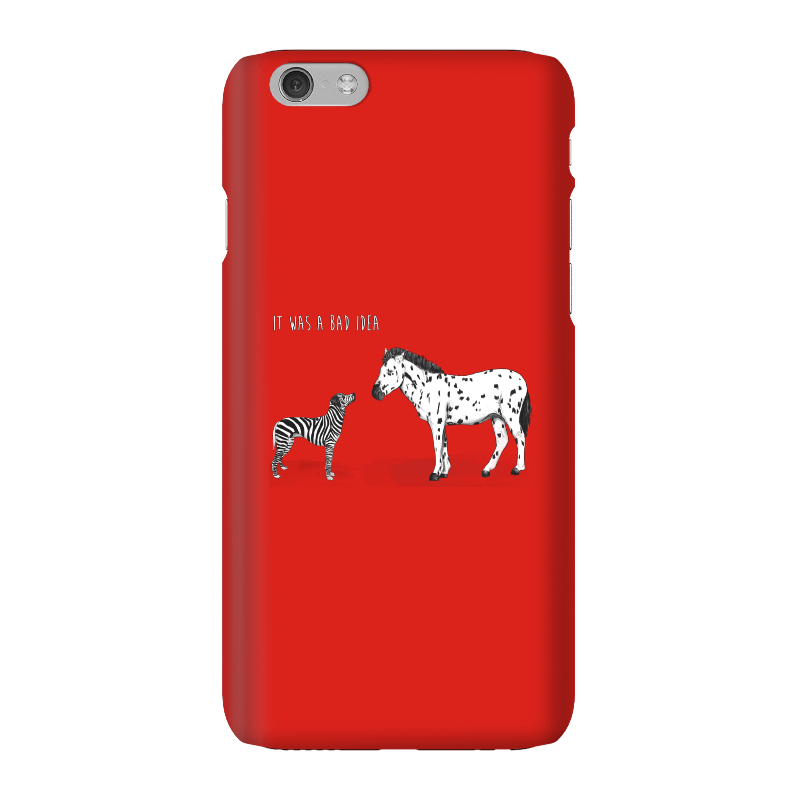 Balazs Solti It Was A Bad Idea Phone Case for iPhone and Android - iPhone 6 - Snap Case - Gloss