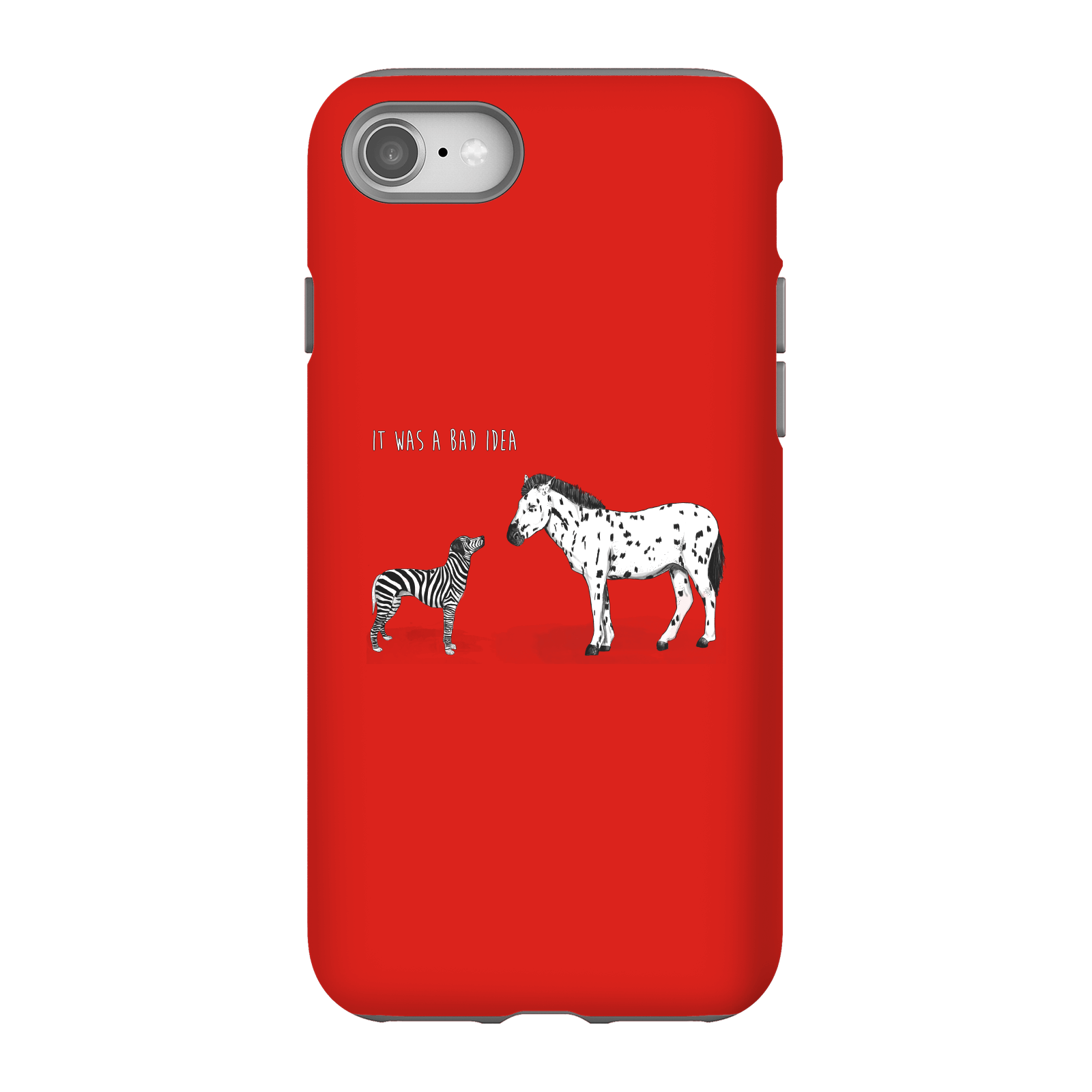 Balazs Solti It Was A Bad Idea Phone Case for iPhone and Android - iPhone 8 - Tough Case - Gloss