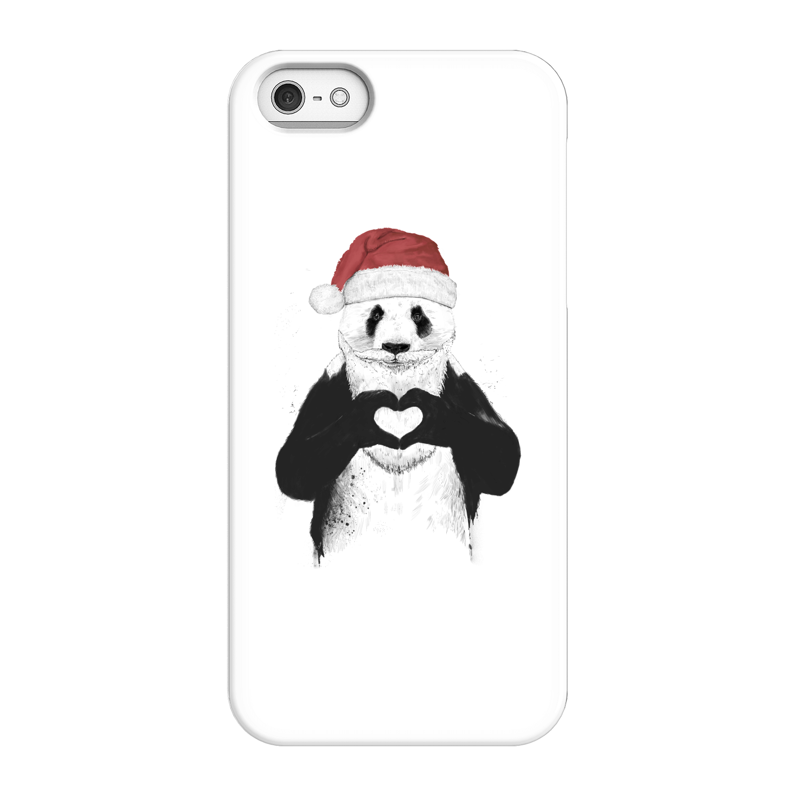 Balazs Solti Santa Bear Phone Case for iPhone and Android - iPhone 5/5s - Snap Case - Matte