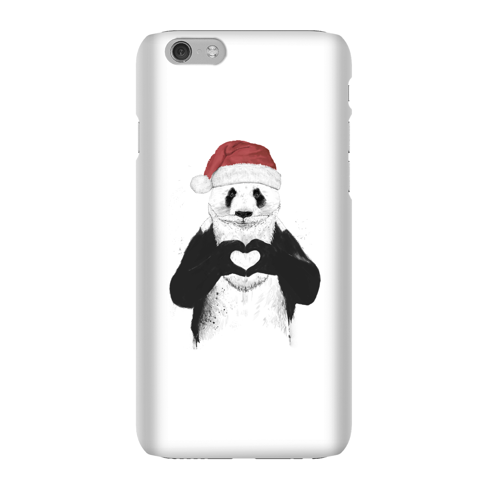 Balazs Solti Santa Bear Phone Case for iPhone and Android - iPhone 6 - Snap Case - Matte