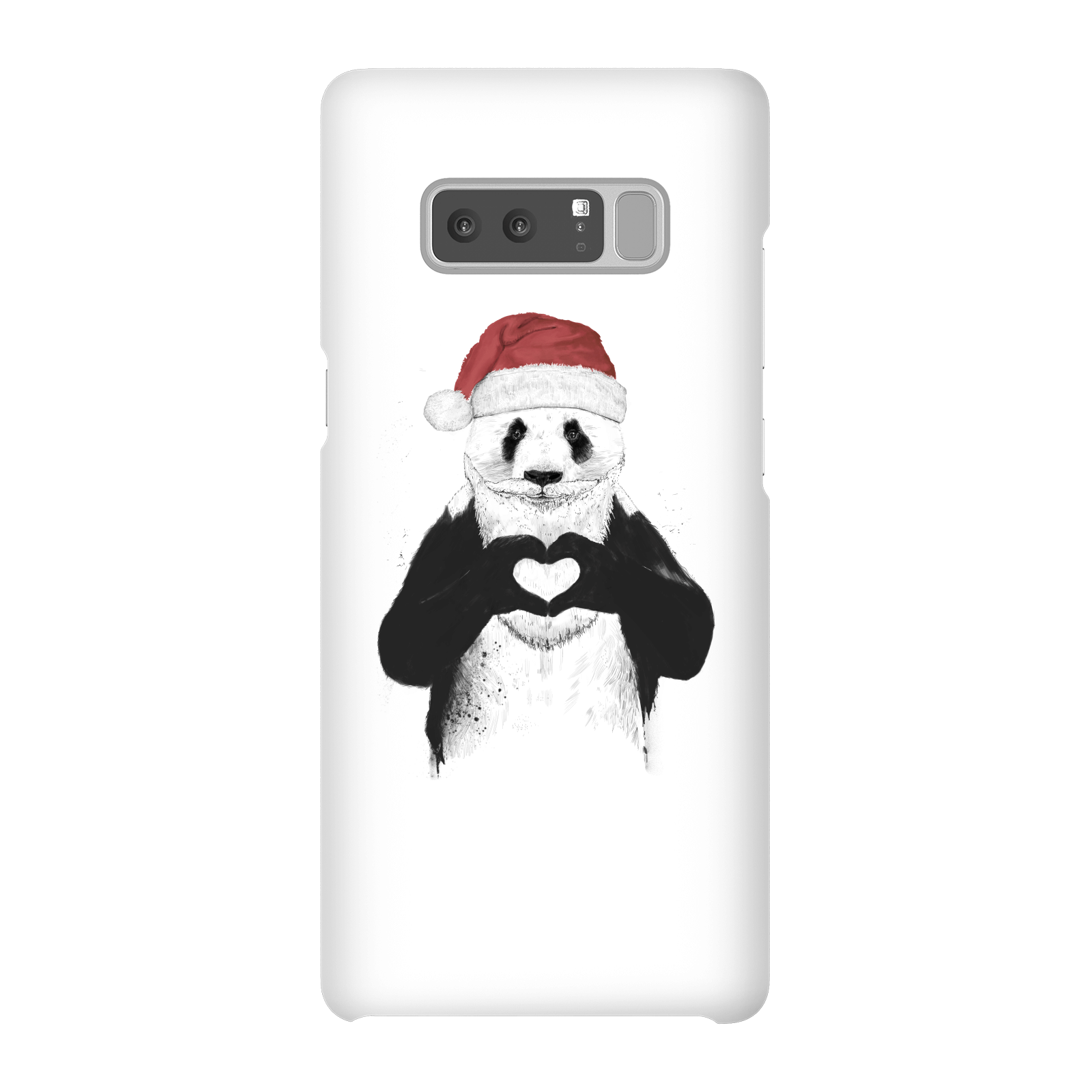 Balazs Solti Santa Bear Phone Case for iPhone and Android - Samsung Note 8 - Snap Case - Matte