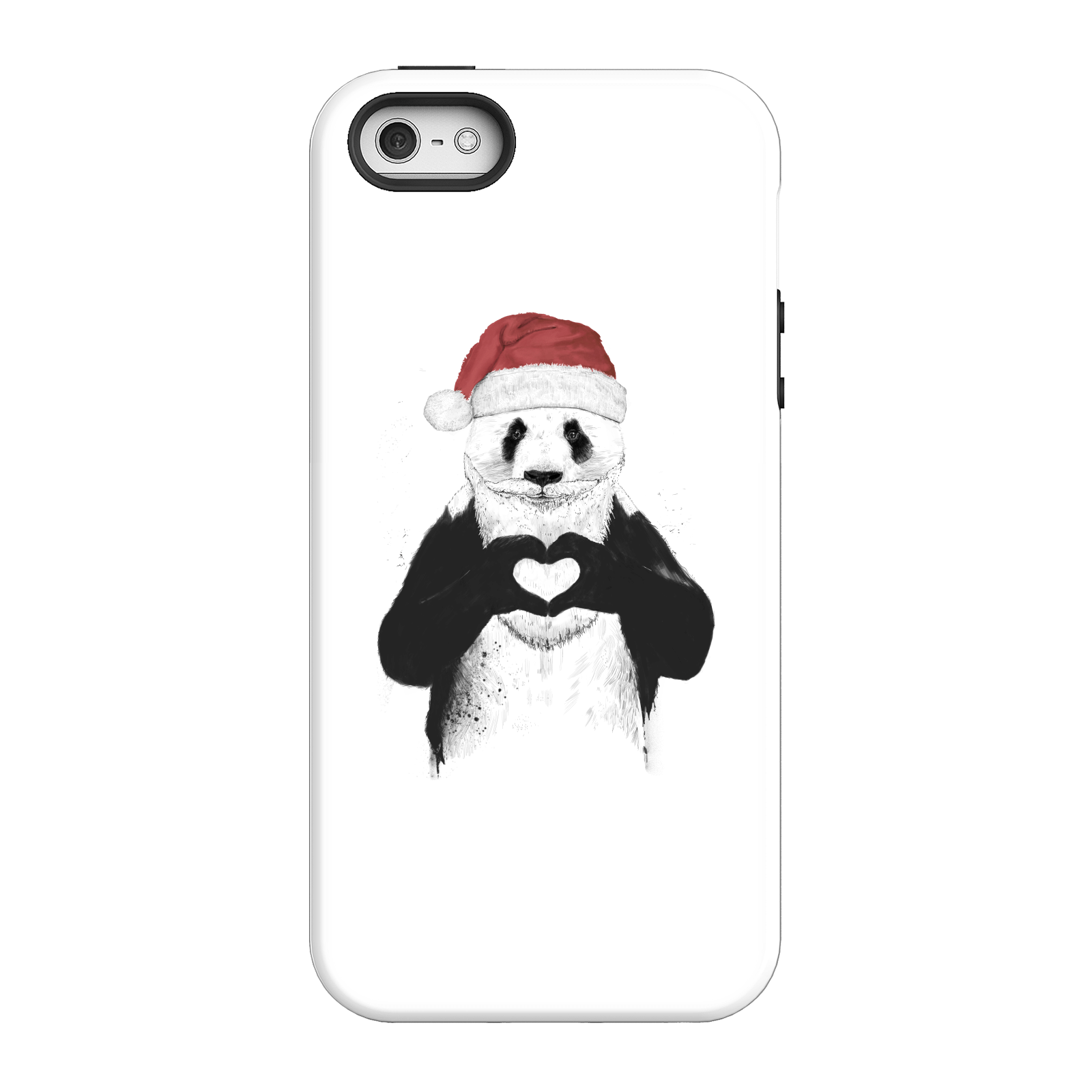 Balazs Solti Santa Bear Phone Case for iPhone and Android - iPhone 5/5s - Tough Case - Matte