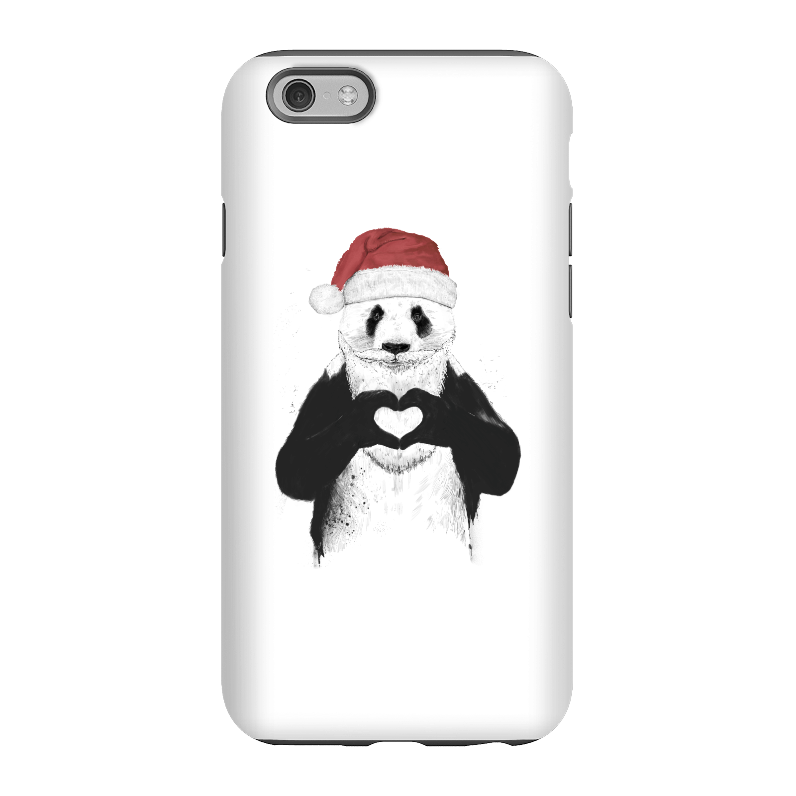 Balazs Solti Santa Bear Phone Case for iPhone and Android - iPhone 6S - Tough Case - Matte