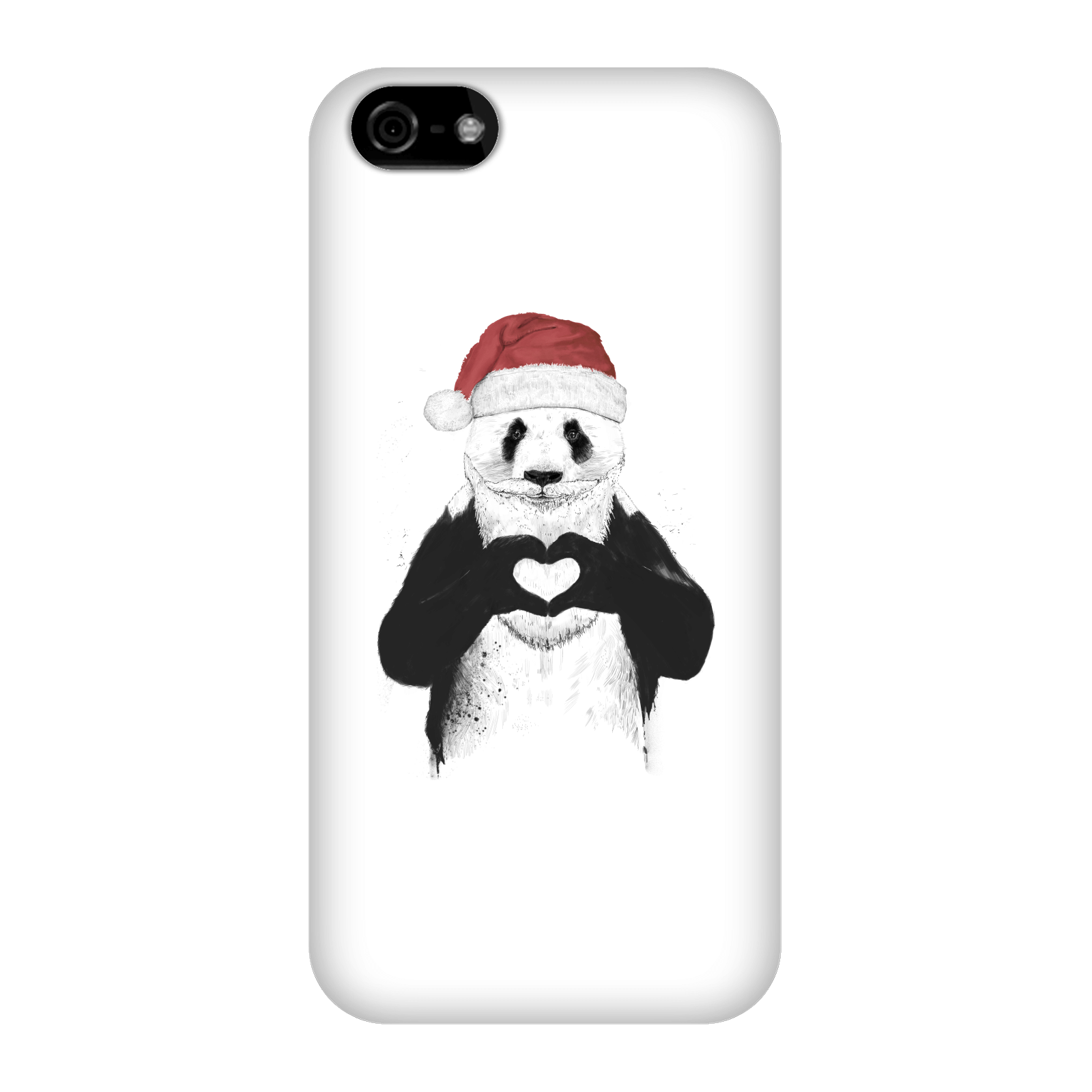 Balazs Solti Santa Bear Phone Case for iPhone and Android - iPhone 5C - Snap Case - Gloss