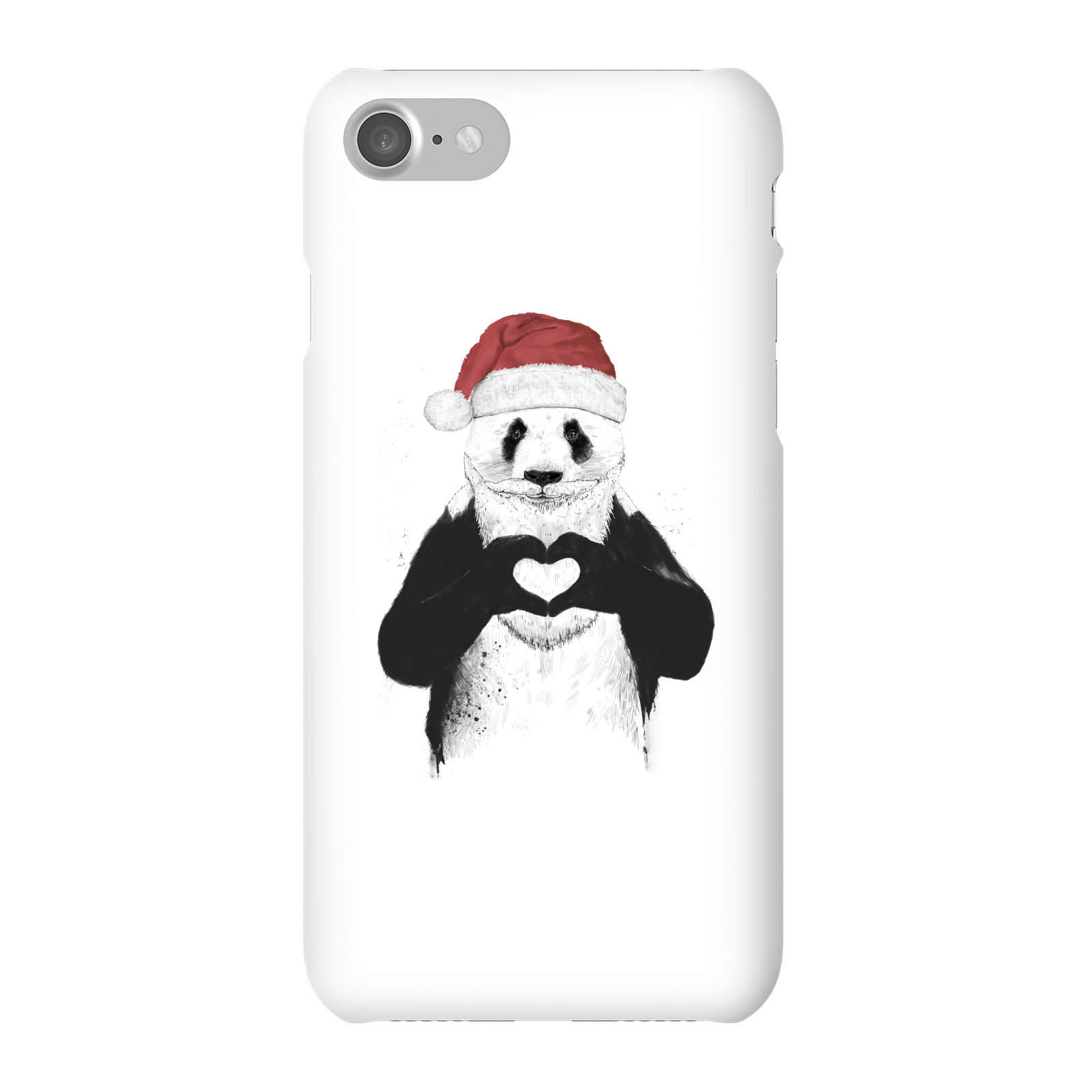 Balazs Solti Santa Bear Phone Case for iPhone and Android - iPhone 7 - Snap Case - Gloss
