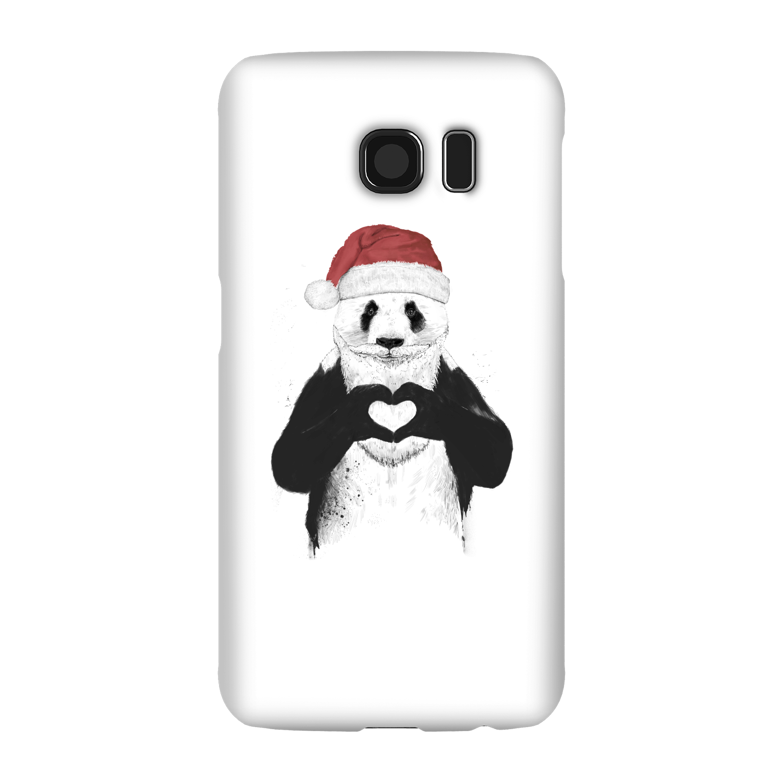 Balazs Solti Santa Bear Phone Case for iPhone and Android - Samsung S6 - Snap Case - Gloss