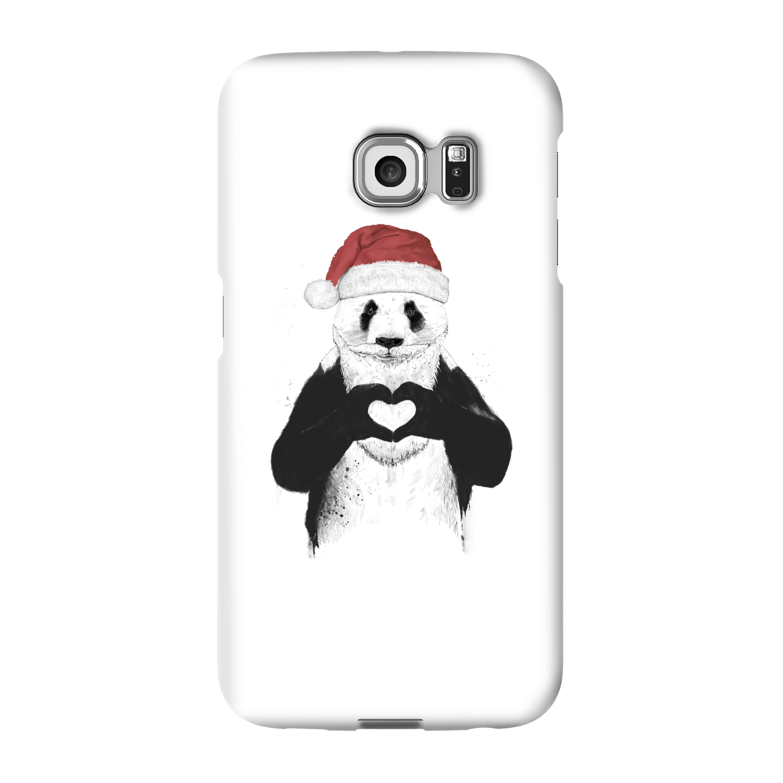 balazs solti santa bear phone case for iphone and android - samsung s6 edge - snap case - gloss