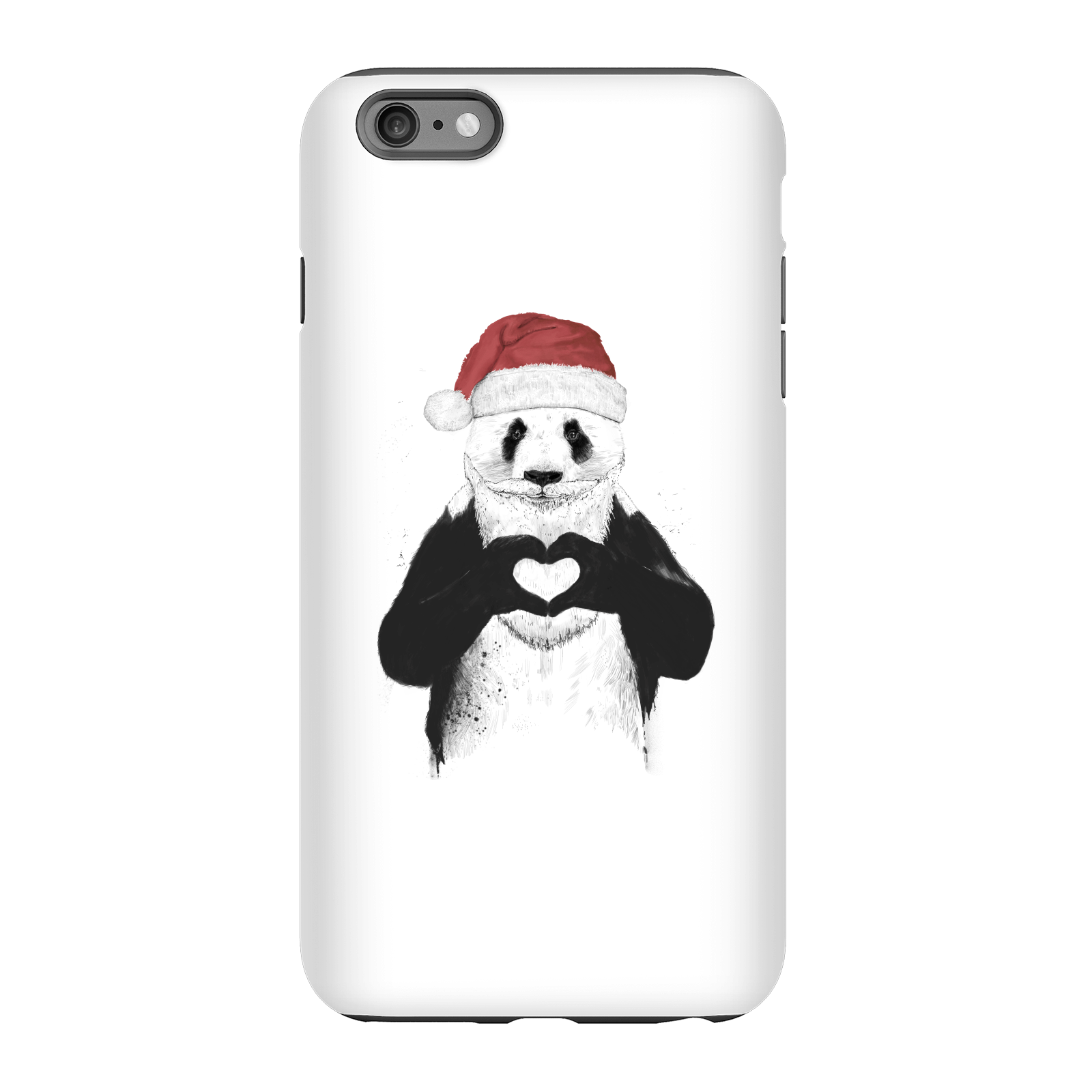 Balazs Solti Santa Bear Phone Case for iPhone and Android - iPhone 6 Plus - Tough Case - Gloss