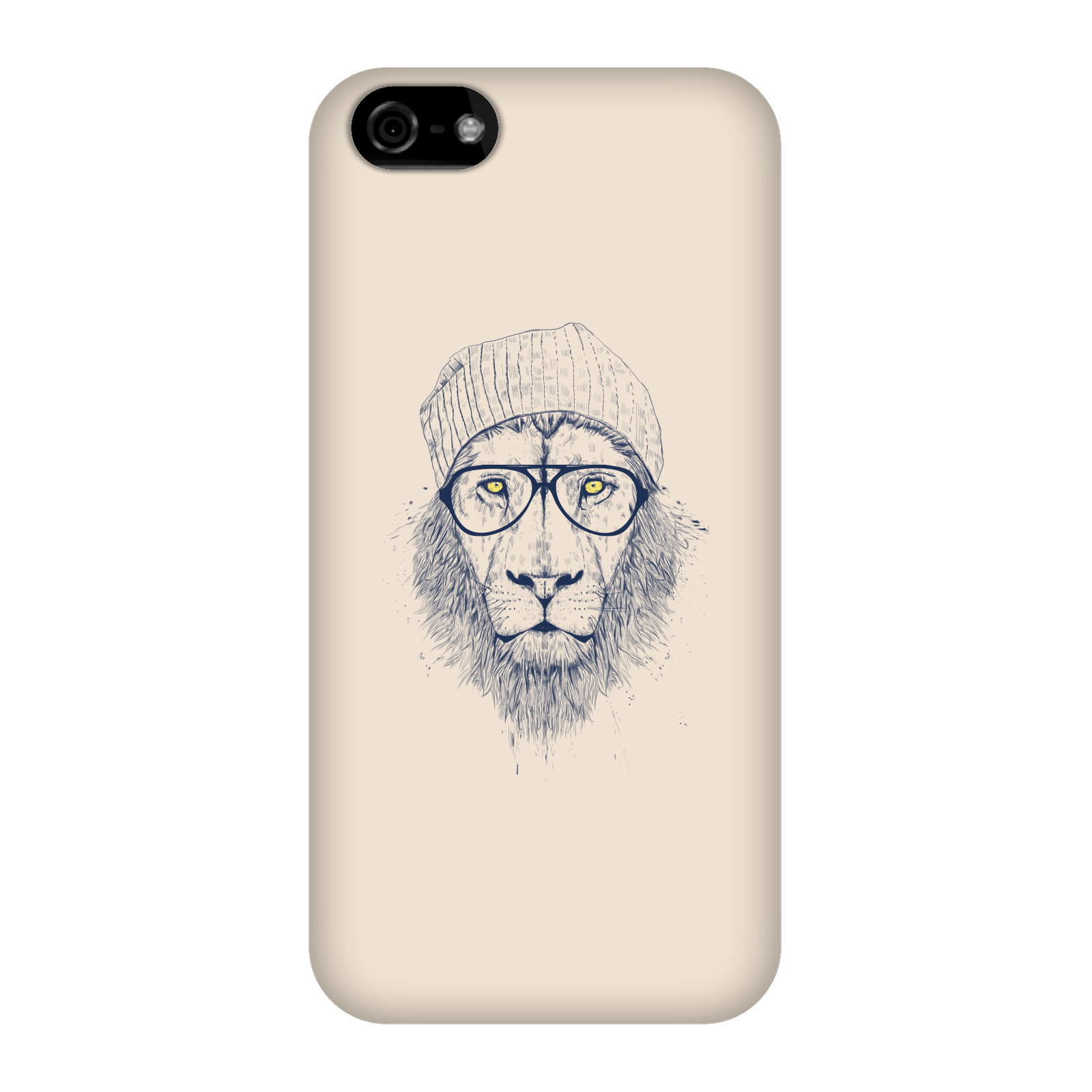 Balazs Solti Lion Phone Case for iPhone and Android - iPhone 5C - Snap Case - Matte