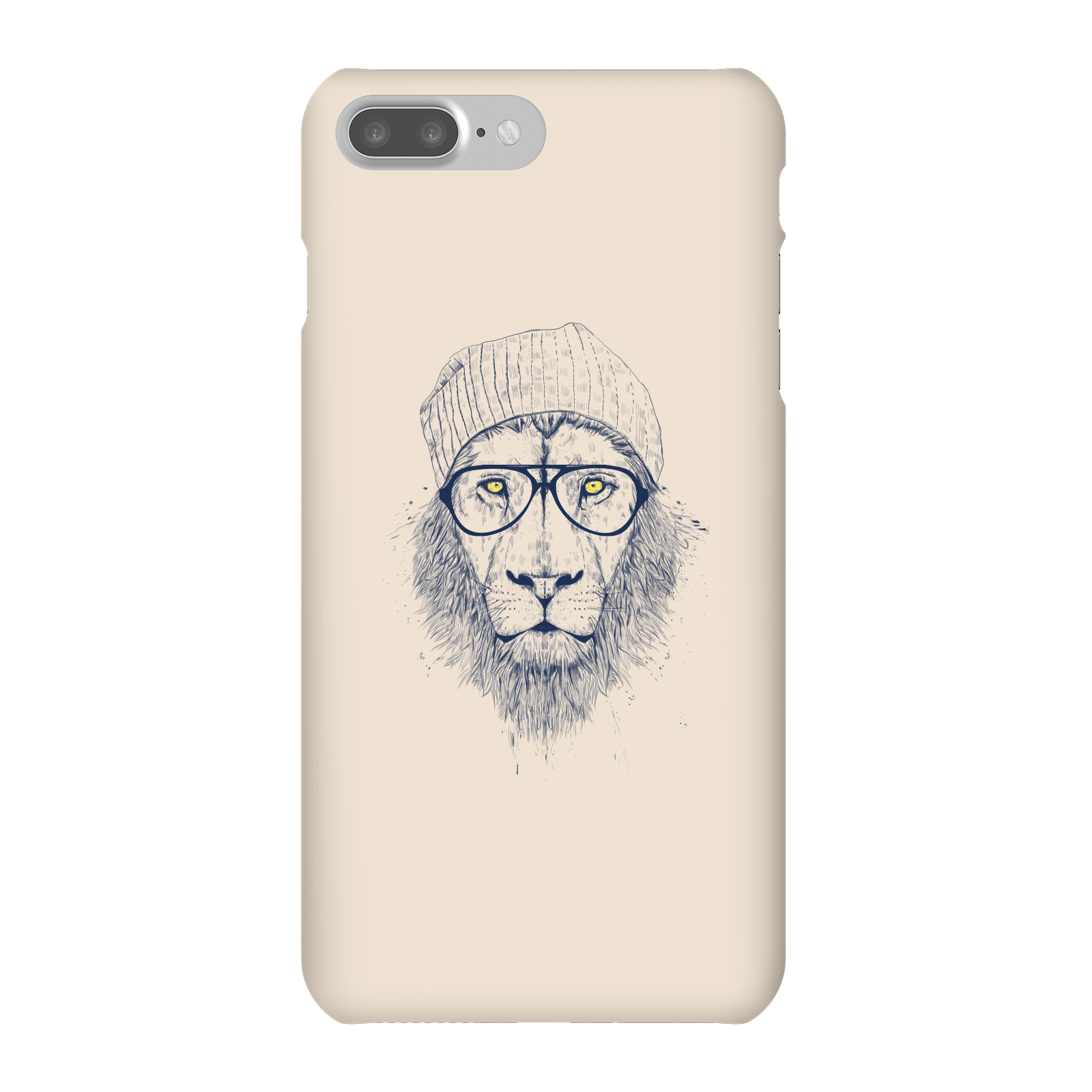 Balazs Solti Lion Phone Case for iPhone and Android - iPhone 7 Plus - Snap Case - Matte
