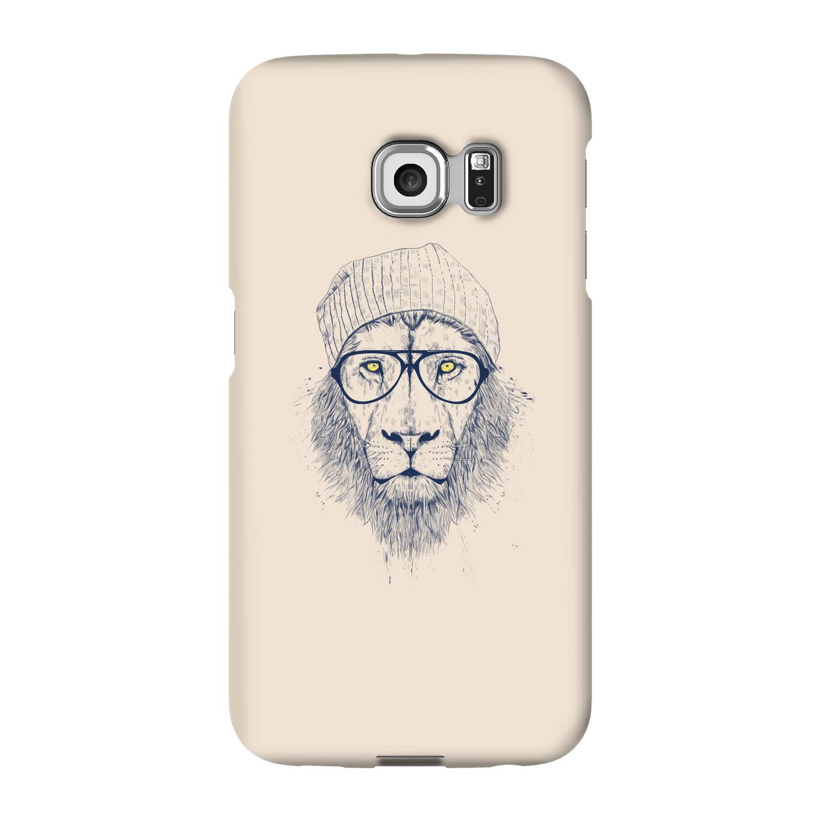 Balazs Solti Lion Phone Case for iPhone and Android - Samsung S6 Edge - Snap Case - Matte