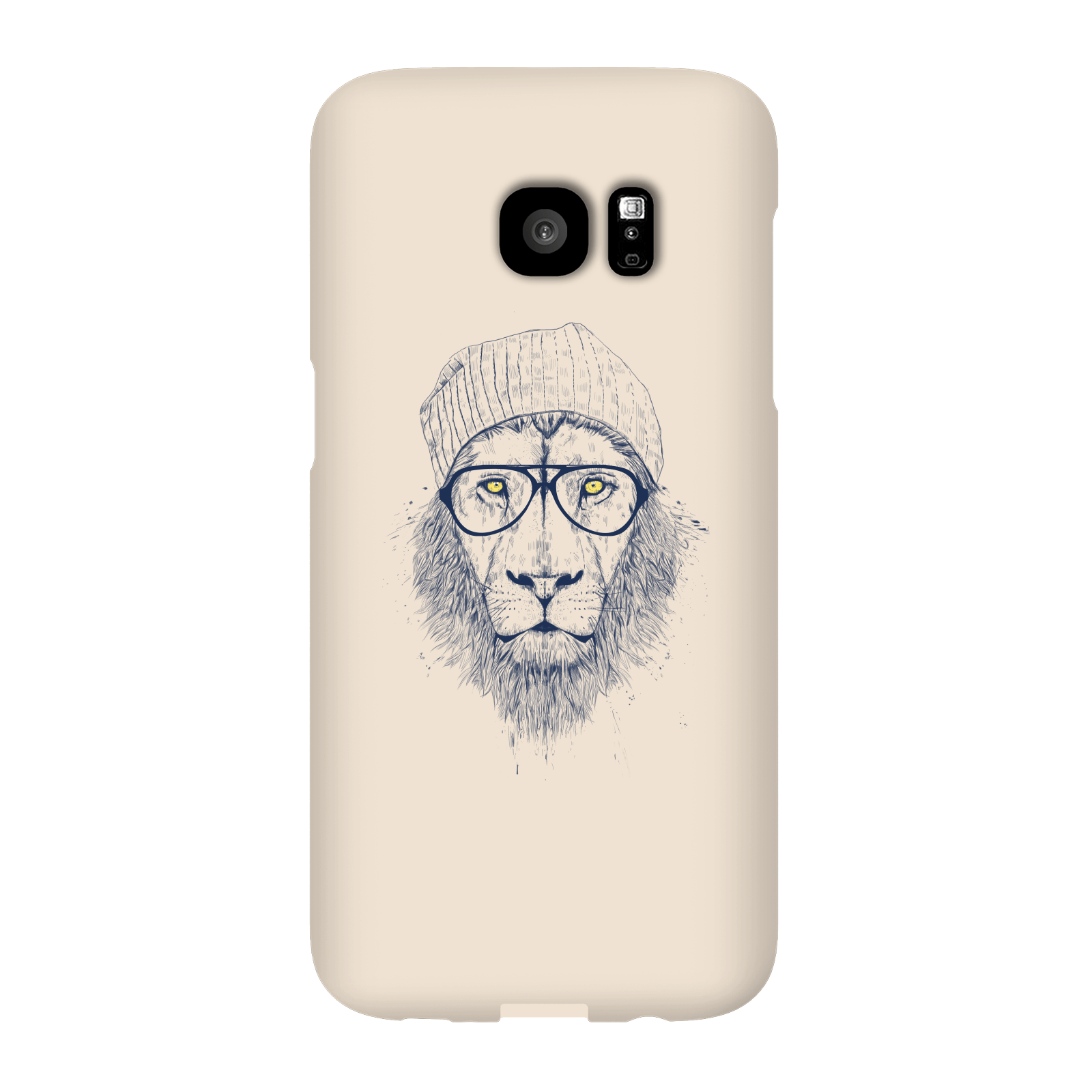 Balazs Solti Lion Phone Case for iPhone and Android - Samsung S7 Edge - Snap Case - Matte