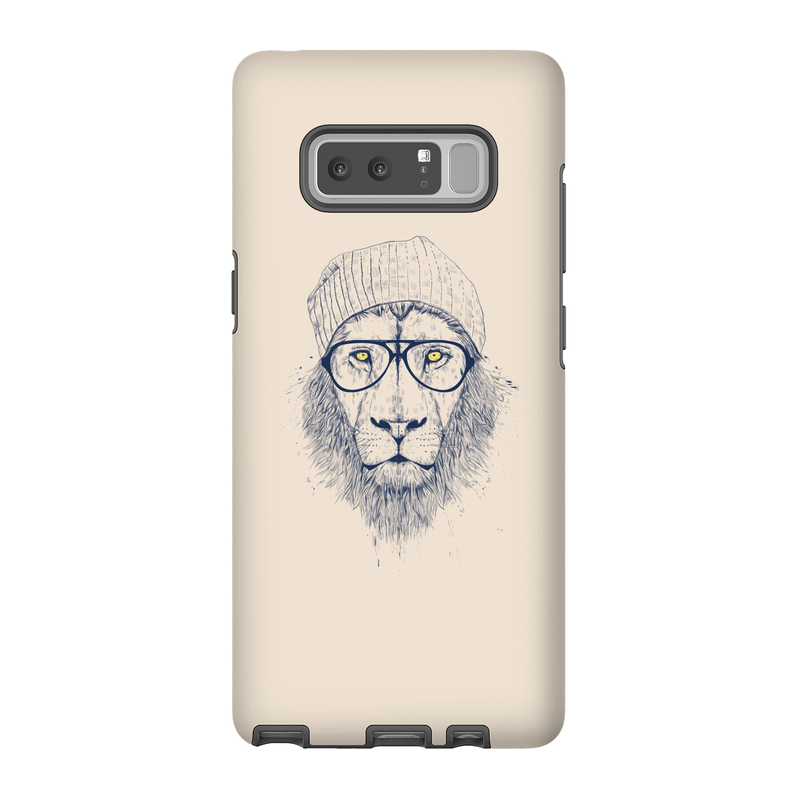 Balazs Solti Lion Phone Case for iPhone and Android - Samsung Note 8 - Tough Case - Gloss