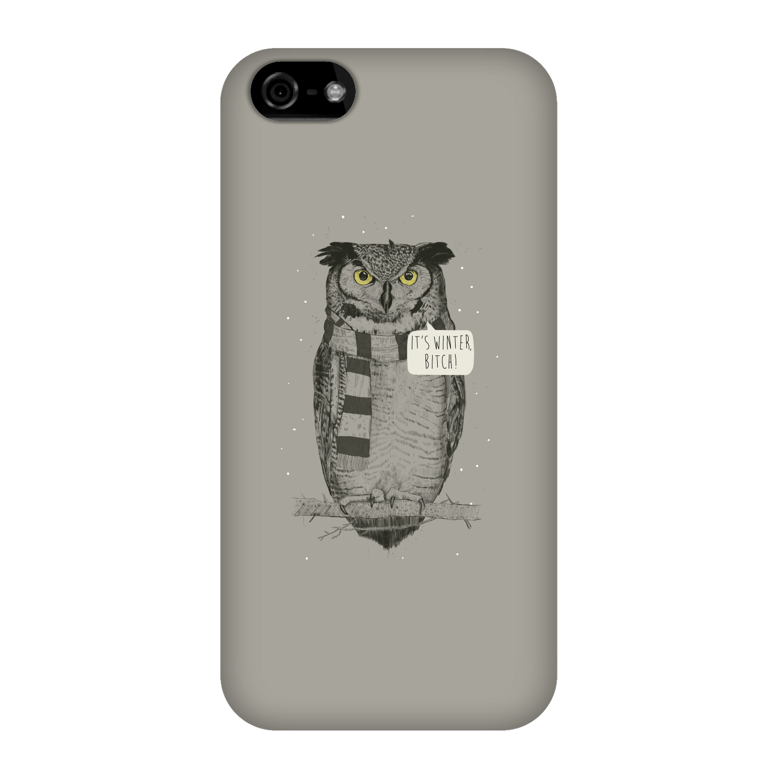 Balazs Solti It's Winter, Bitch! Phone Case for iPhone and Android - iPhone 5C - Snap Case - Matte