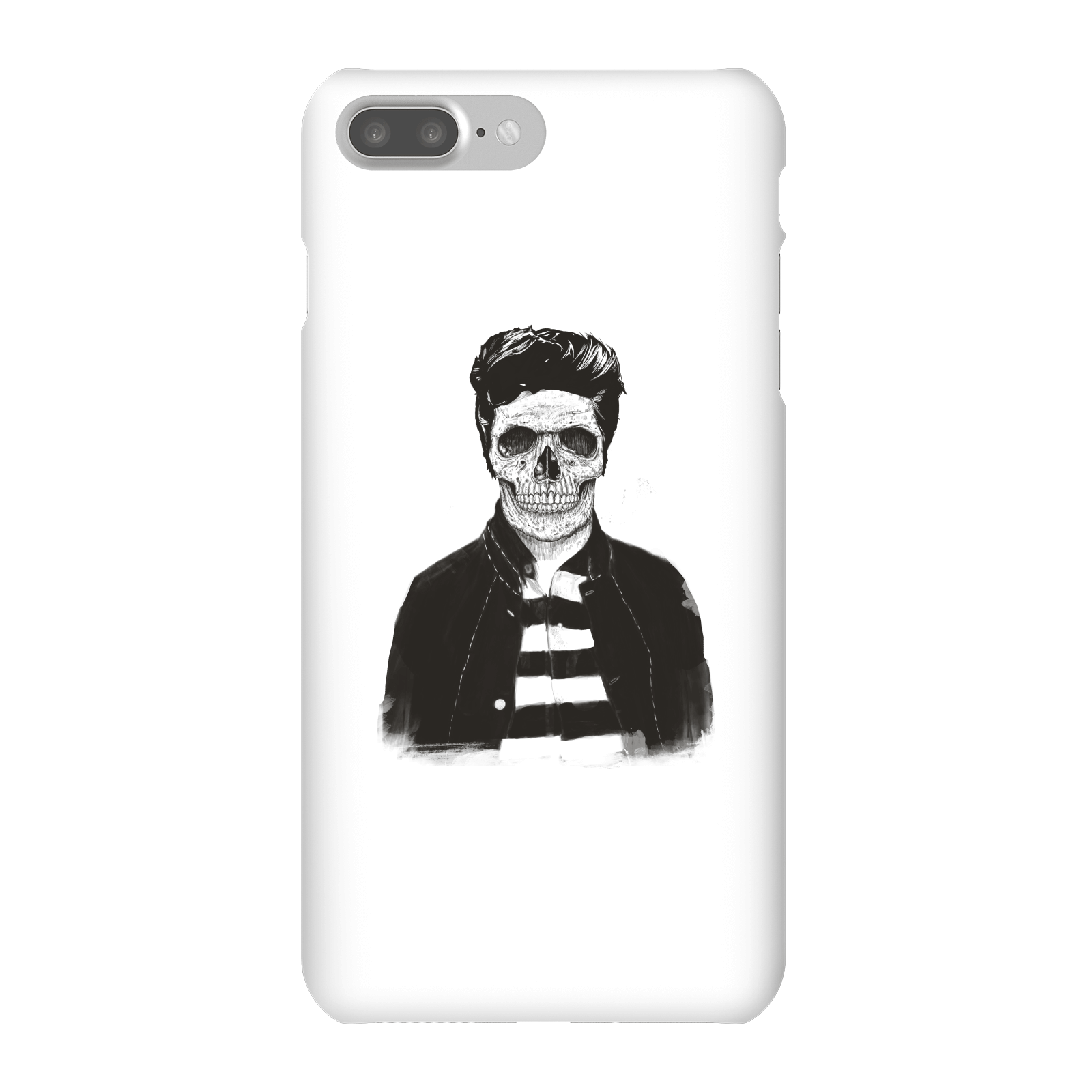 Balazs Solti Cool Skull Phone Case for iPhone and Android - iPhone 7 Plus - Snap Case - Matte