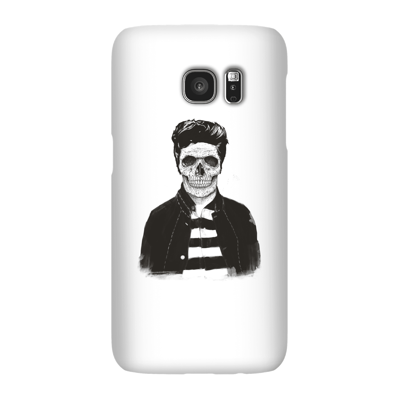 Balazs Solti Cool Skull Phone Case for iPhone and Android - Samsung S7 - Snap Case - Matte