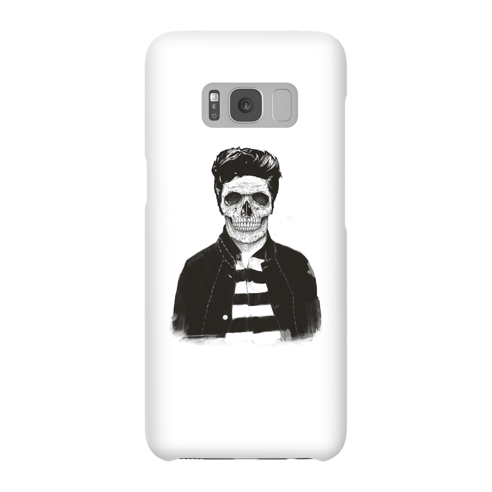 Balazs Solti Cool Skull Phone Case for iPhone and Android - Samsung S8 - Snap Case - Matte