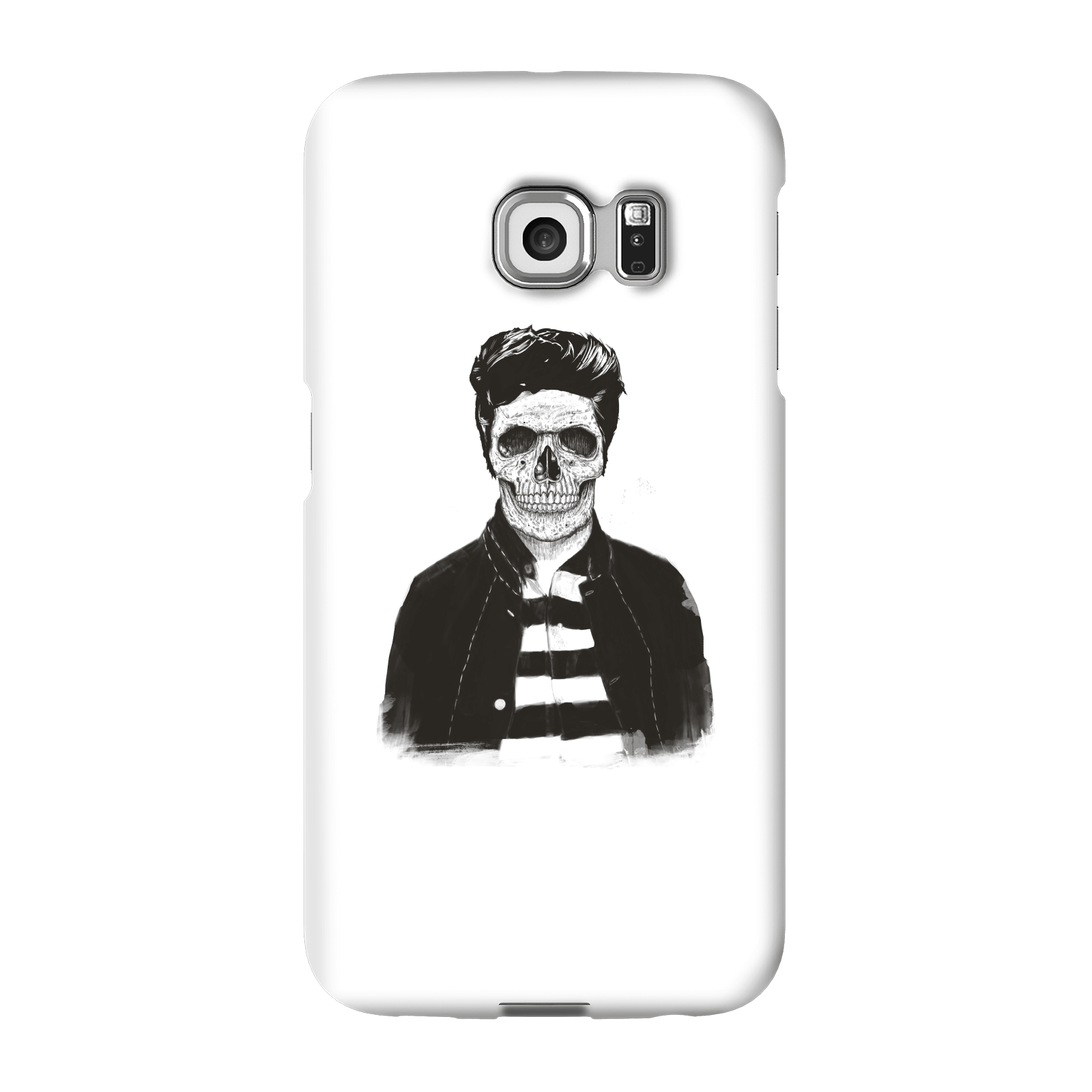 Balazs Solti Cool Skull Phone Case for iPhone and Android - Samsung S6 Edge - Snap Case - Gloss