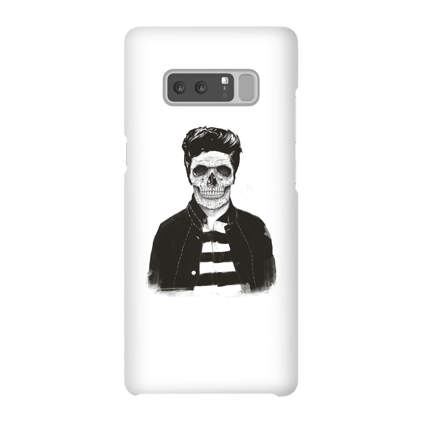 Balazs Solti Cool Skull Phone Case for iPhone and Android - Samsung Note 8 - Snap Case - Gloss