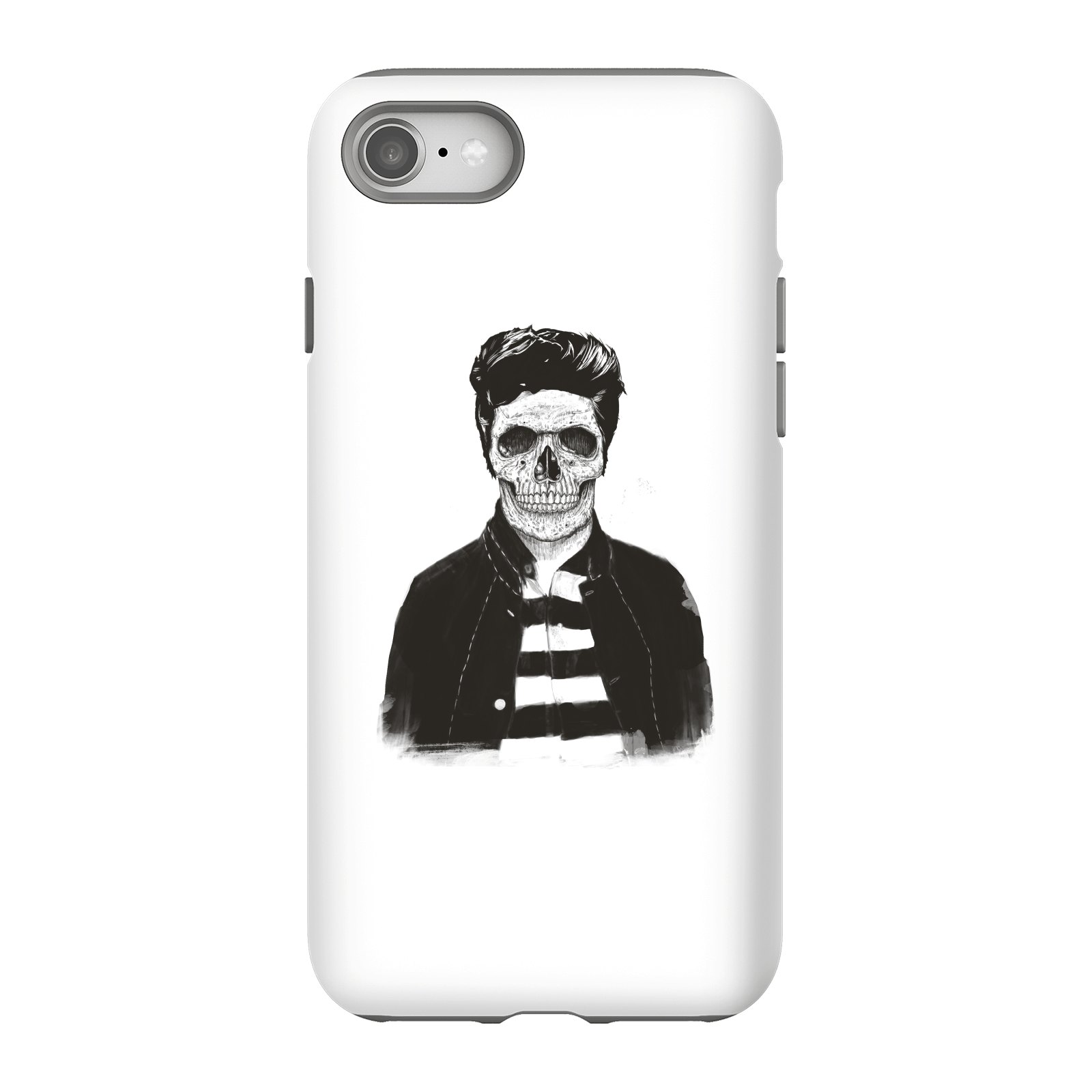 Balazs Solti Cool Skull Phone Case for iPhone and Android - iPhone 8 - Tough Case - Gloss