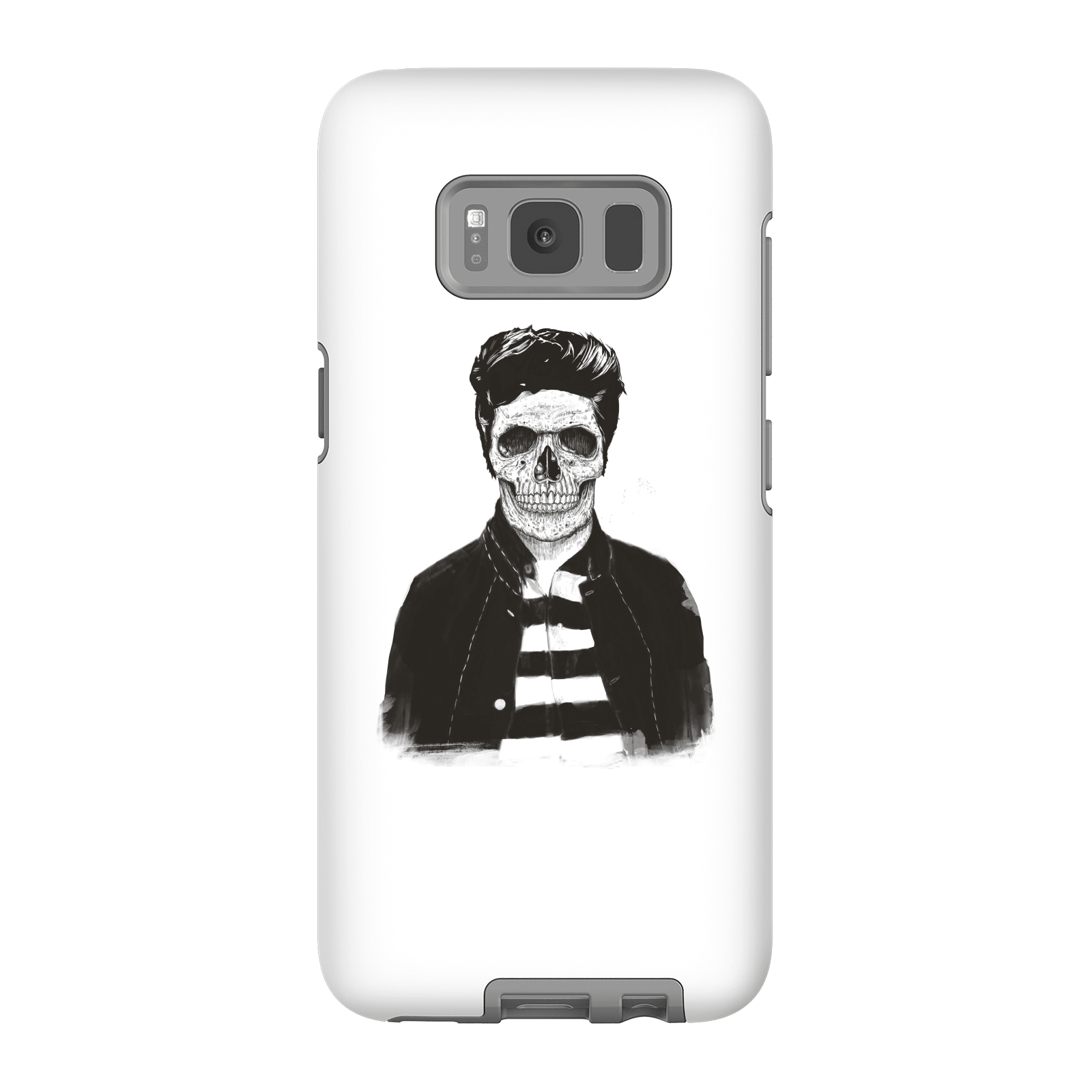 Balazs Solti Cool Skull Phone Case for iPhone and Android - Samsung S8 - Tough Case - Gloss