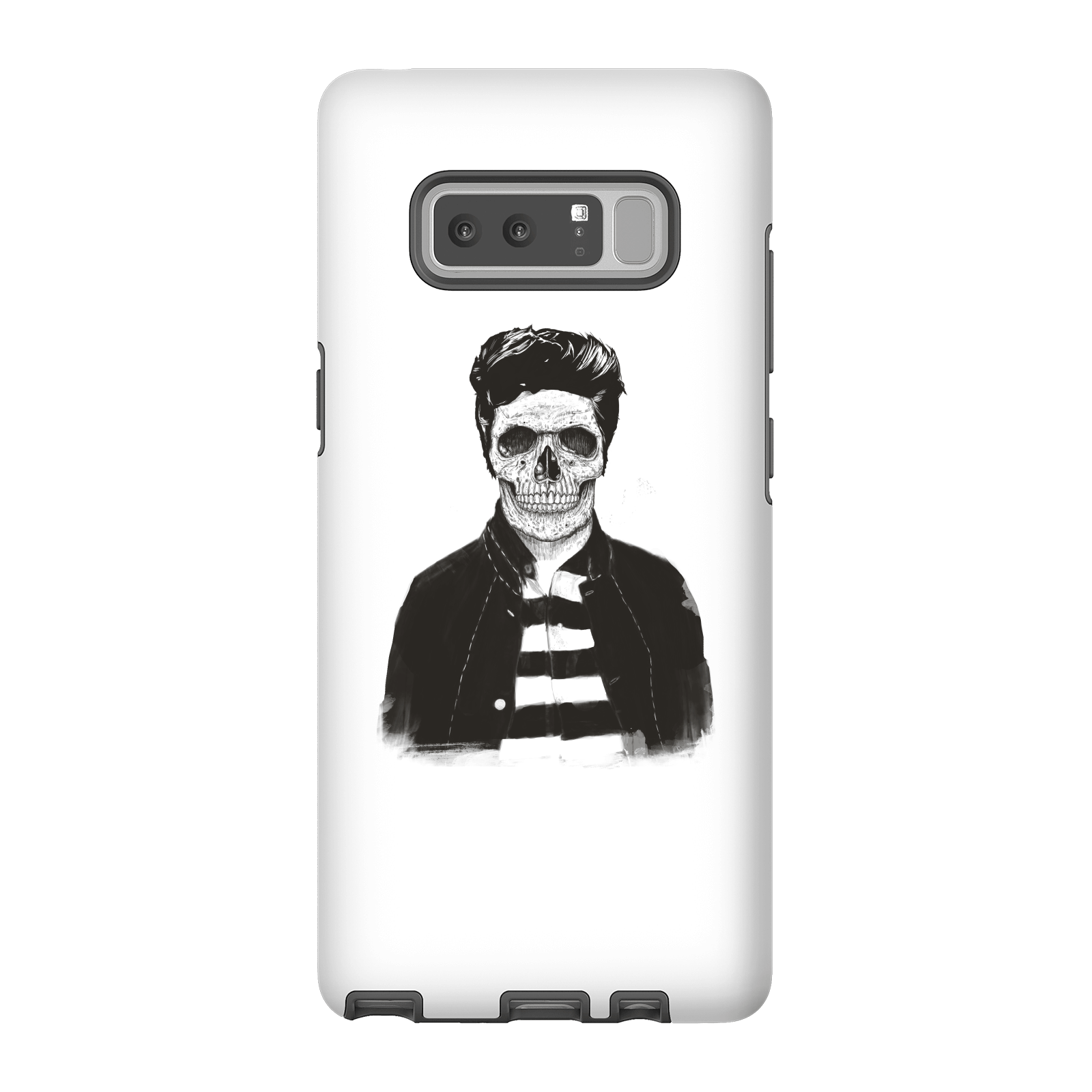 Balazs Solti Cool Skull Phone Case for iPhone and Android - Samsung Note 8 - Tough Case - Gloss