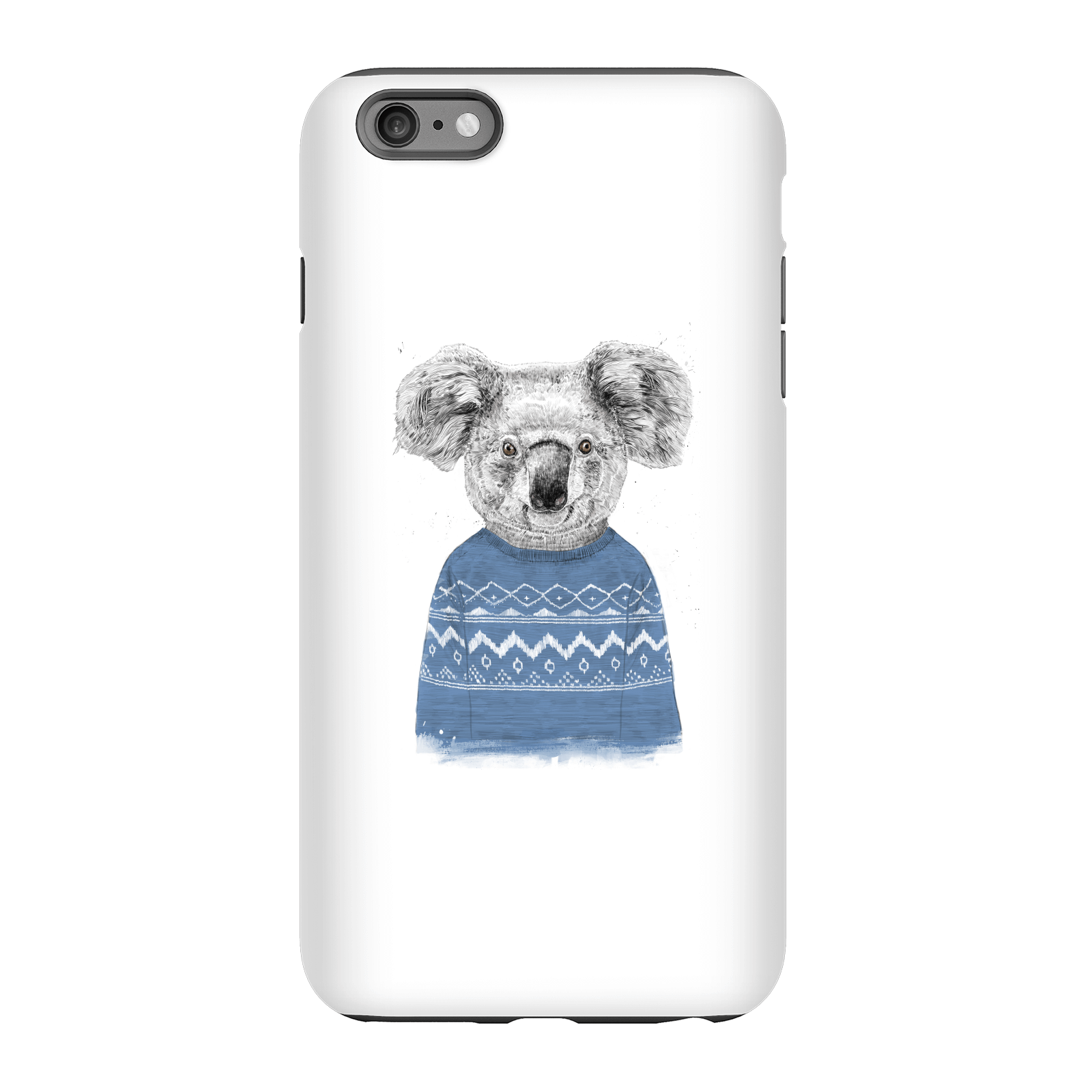 Balazs Solti Koala And Jumper Phone Case for iPhone and Android - iPhone 6 Plus - Tough Case - Matte
