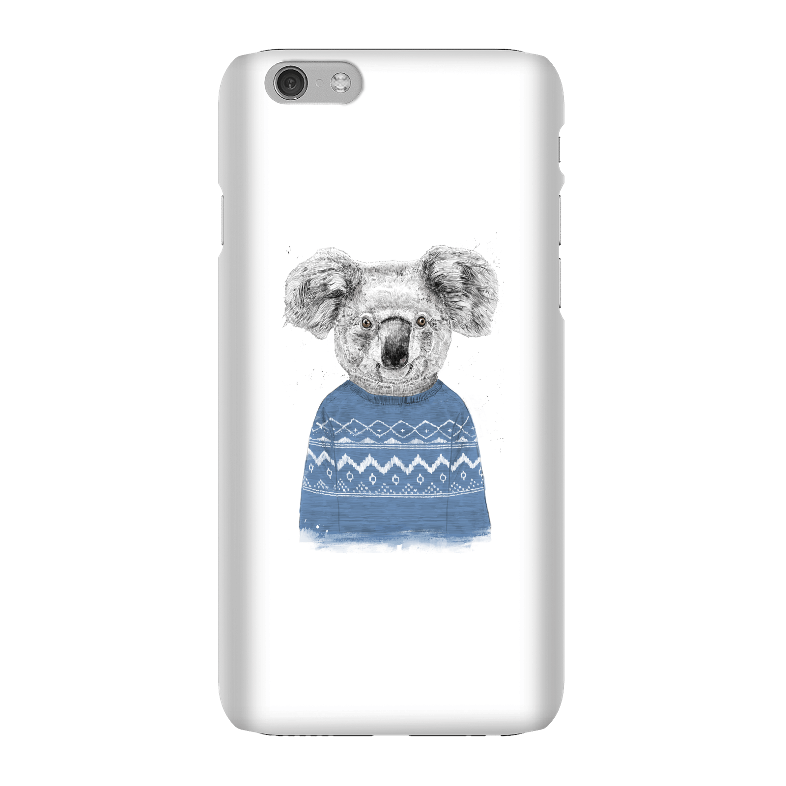 Balazs Solti Koala And Jumper Phone Case for iPhone and Android - iPhone 6 - Snap Case - Gloss