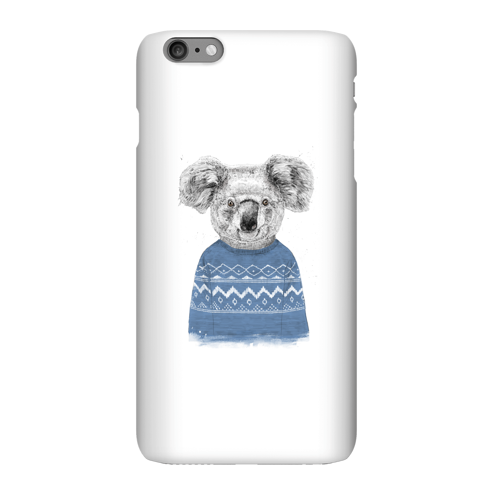 Balazs Solti Koala And Jumper Phone Case for iPhone and Android - iPhone 6 Plus - Snap Case - Gloss