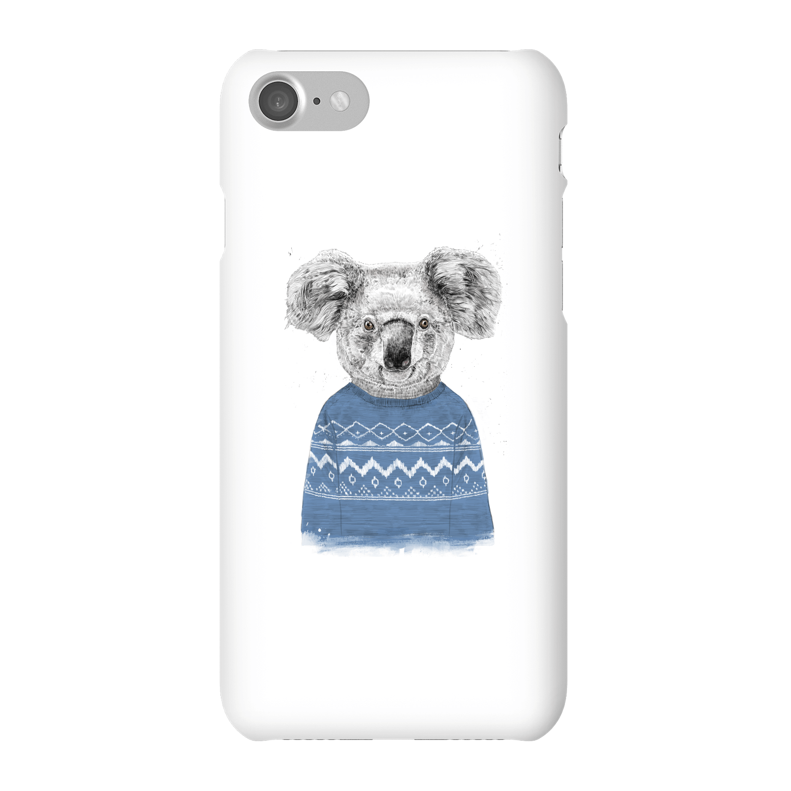 Balazs Solti Koala And Jumper Phone Case for iPhone and Android - iPhone 7 - Snap Case - Gloss