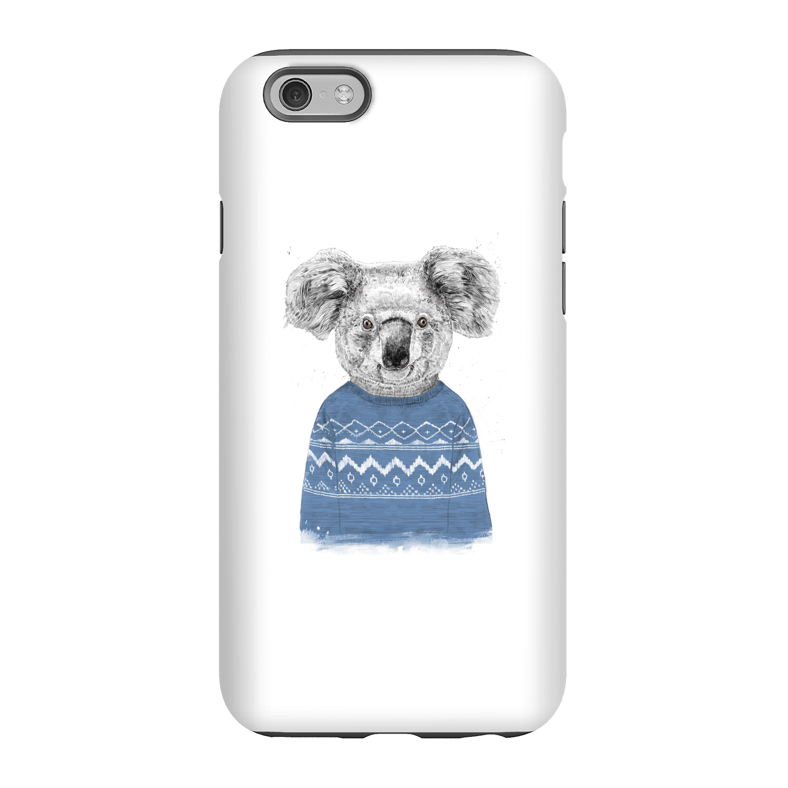 Balazs Solti Koala And Jumper Phone Case for iPhone and Android - iPhone 6 - Tough Case - Gloss