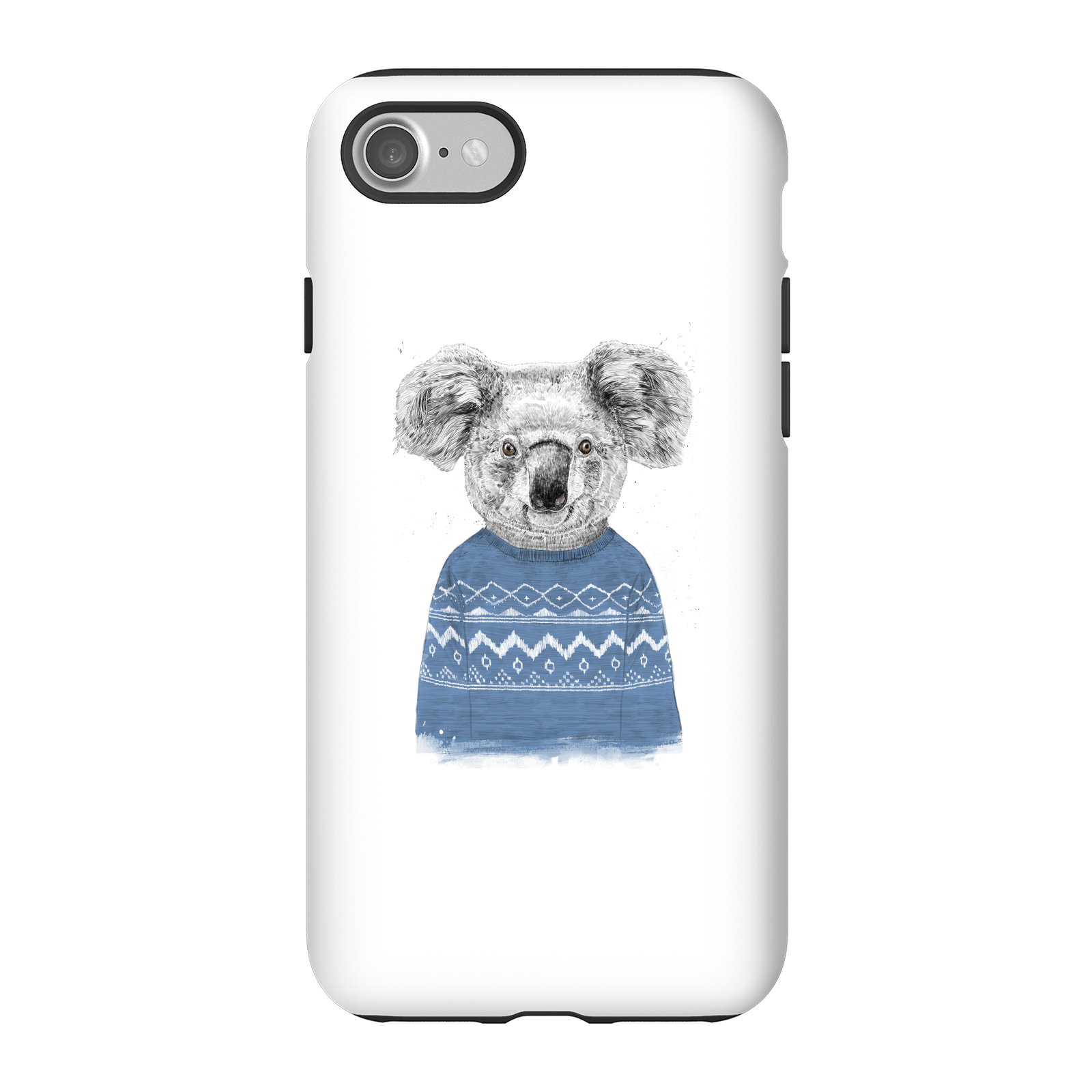 Balazs Solti Koala And Jumper Phone Case for iPhone and Android - iPhone 7 - Tough Case - Gloss