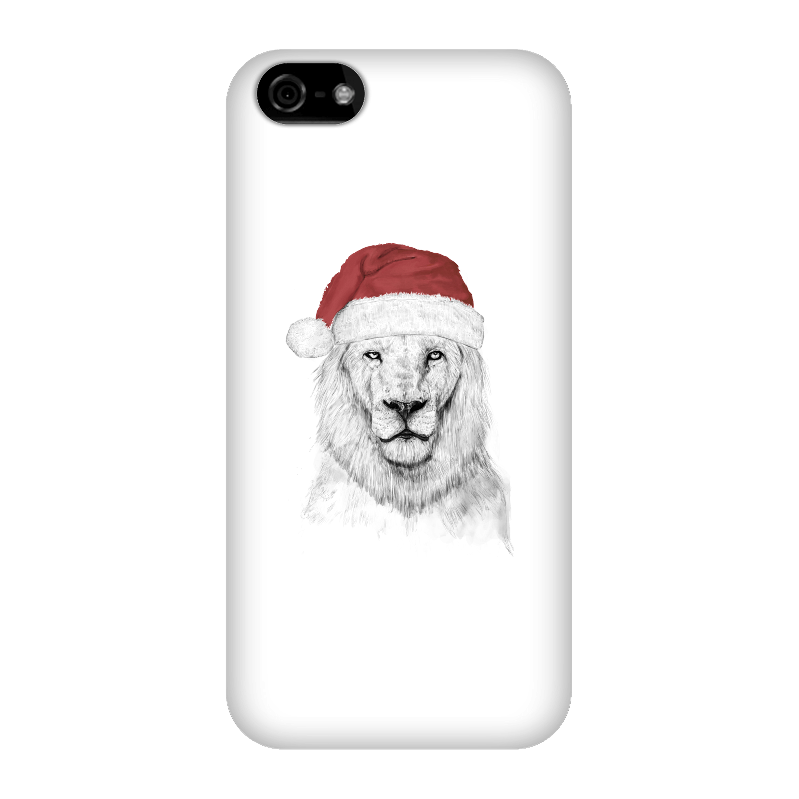 Balazs Solti Santa Bear Phone Case for iPhone and Android - iPhone 5C - Snap Case - Matte