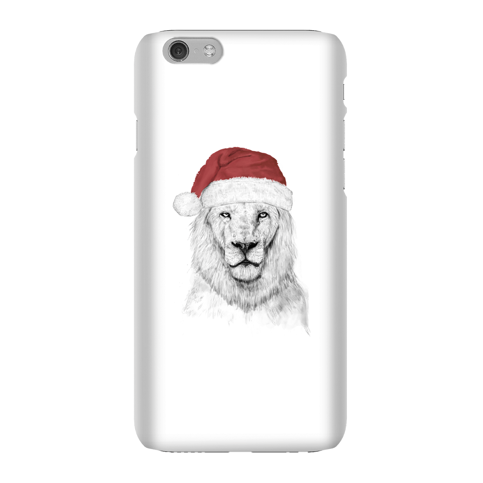 Balazs Solti Santa Bear Phone Case for iPhone and Android - iPhone 6 - Snap Case - Matte