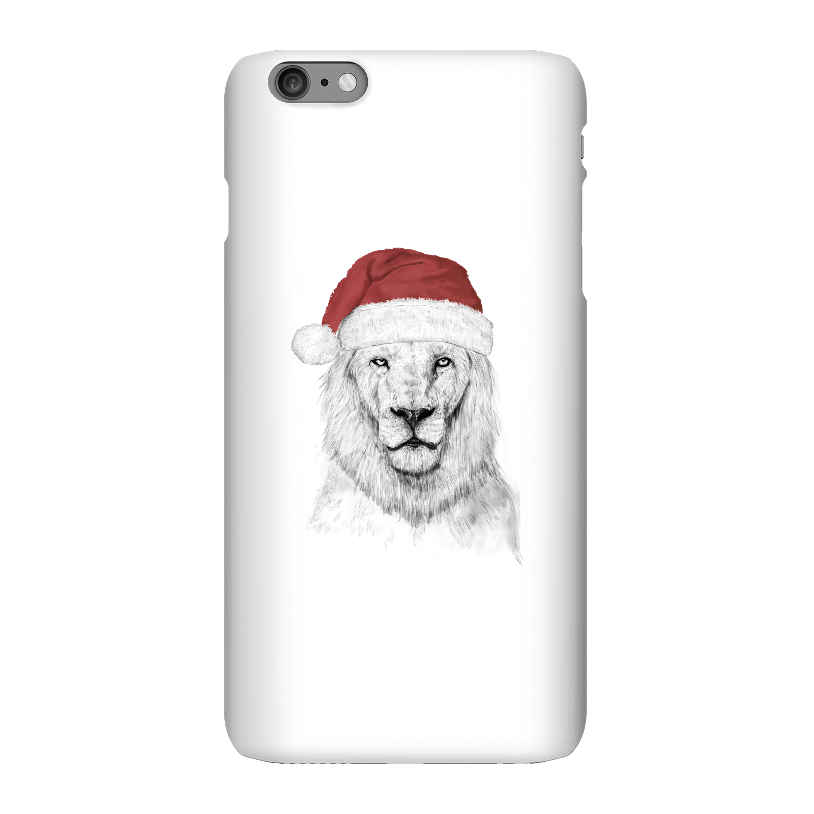 Balazs Solti Santa Bear Phone Case for iPhone and Android - iPhone 6 Plus - Snap Case - Matte